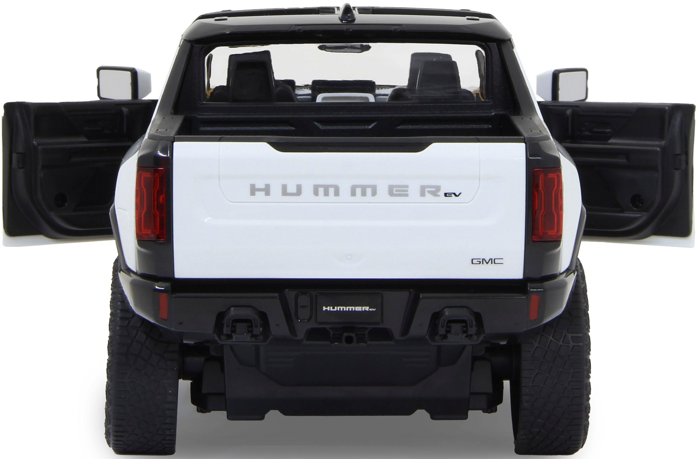 Jamara RC-Auto »Deluxe Cars, Hummer EV 1:16, weiß - 2,4 GHz«, mit LED-Lichtern