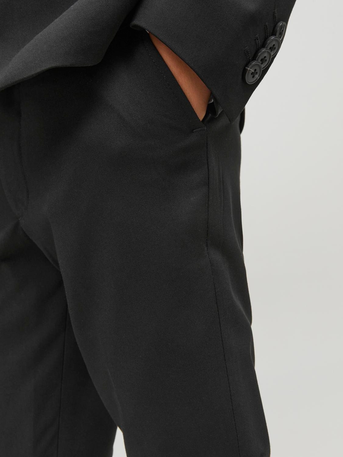 Jack & Jones Junior Anzughose »JPRSOLAR elastisch, pflegeleicht, komfortabel«, unifarben, modisch, slim fit, Web