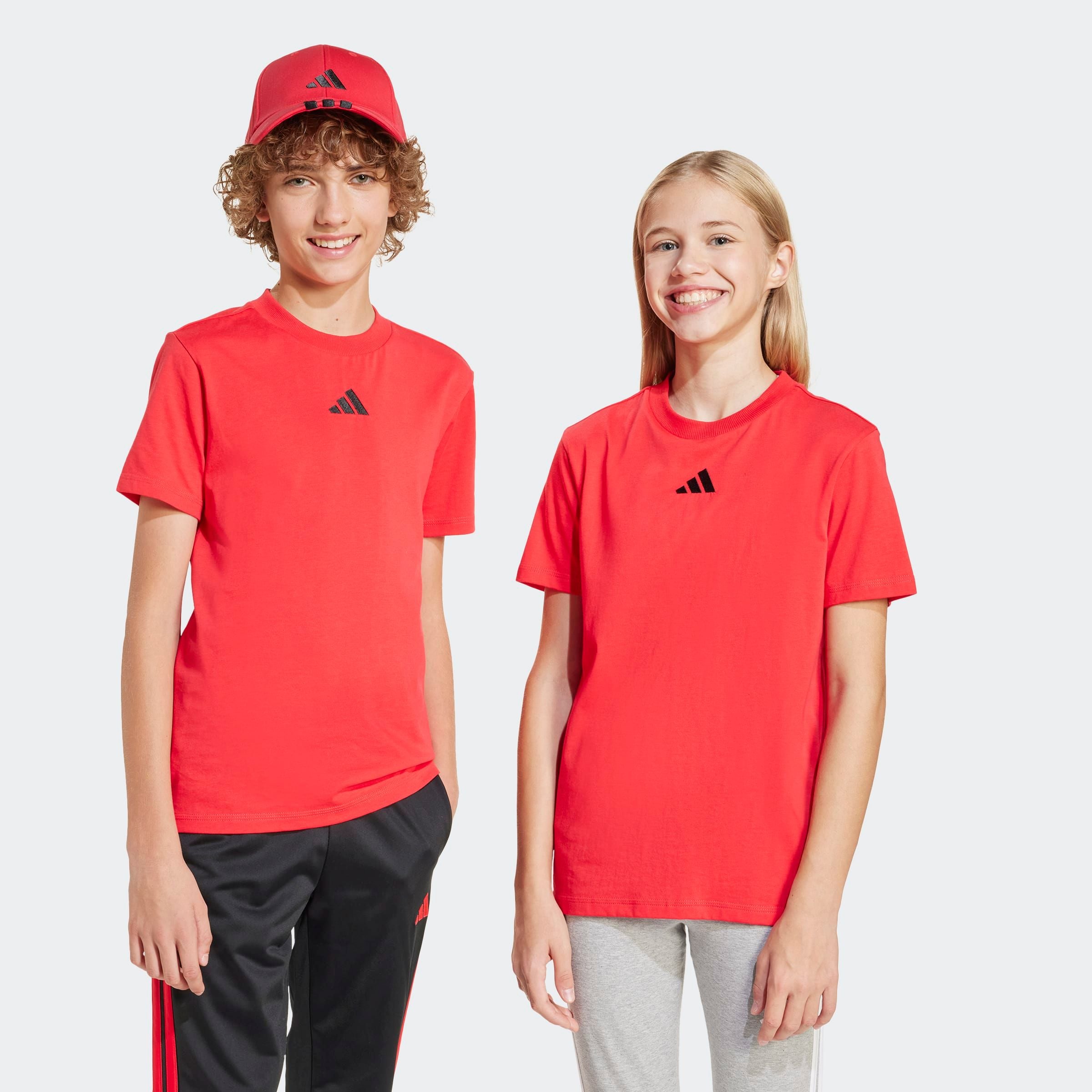 adidas Sportswear T-Shirt »ESSENTIALS KIDS« für Kinder, mit Rundhalsausschnitt, ohne Verschluss