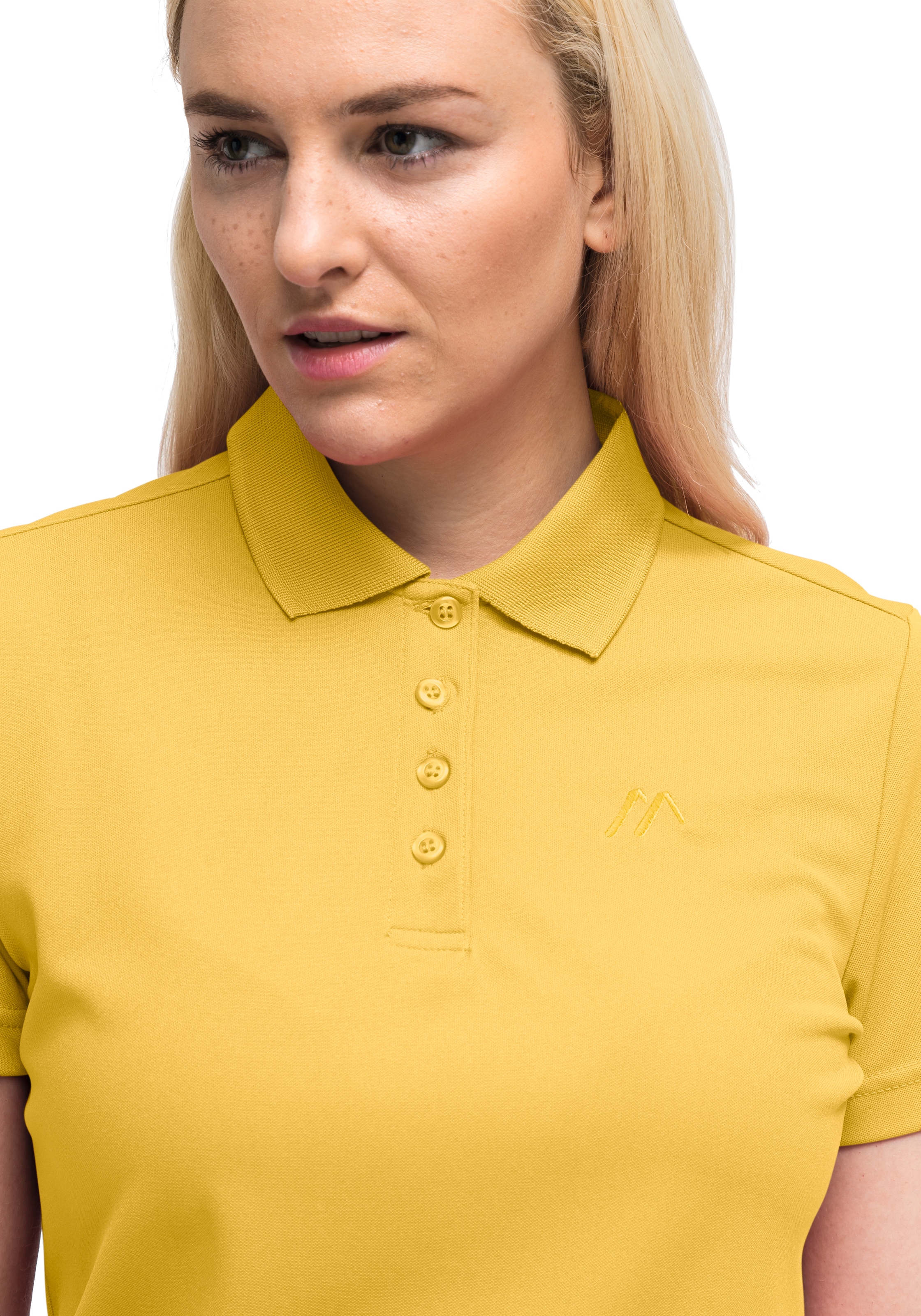 Maier Sports Funktionsshirt »Ulrike« Damen Polo, pique Poloshirt, schnelltrocknendes Outdoor-Shirt