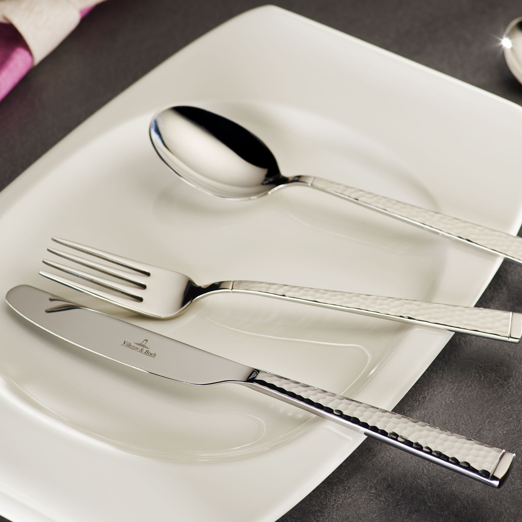 Villeroy & Boch Besteck-Set »Tafelbesteck Blacksmith 30er Set silber«
