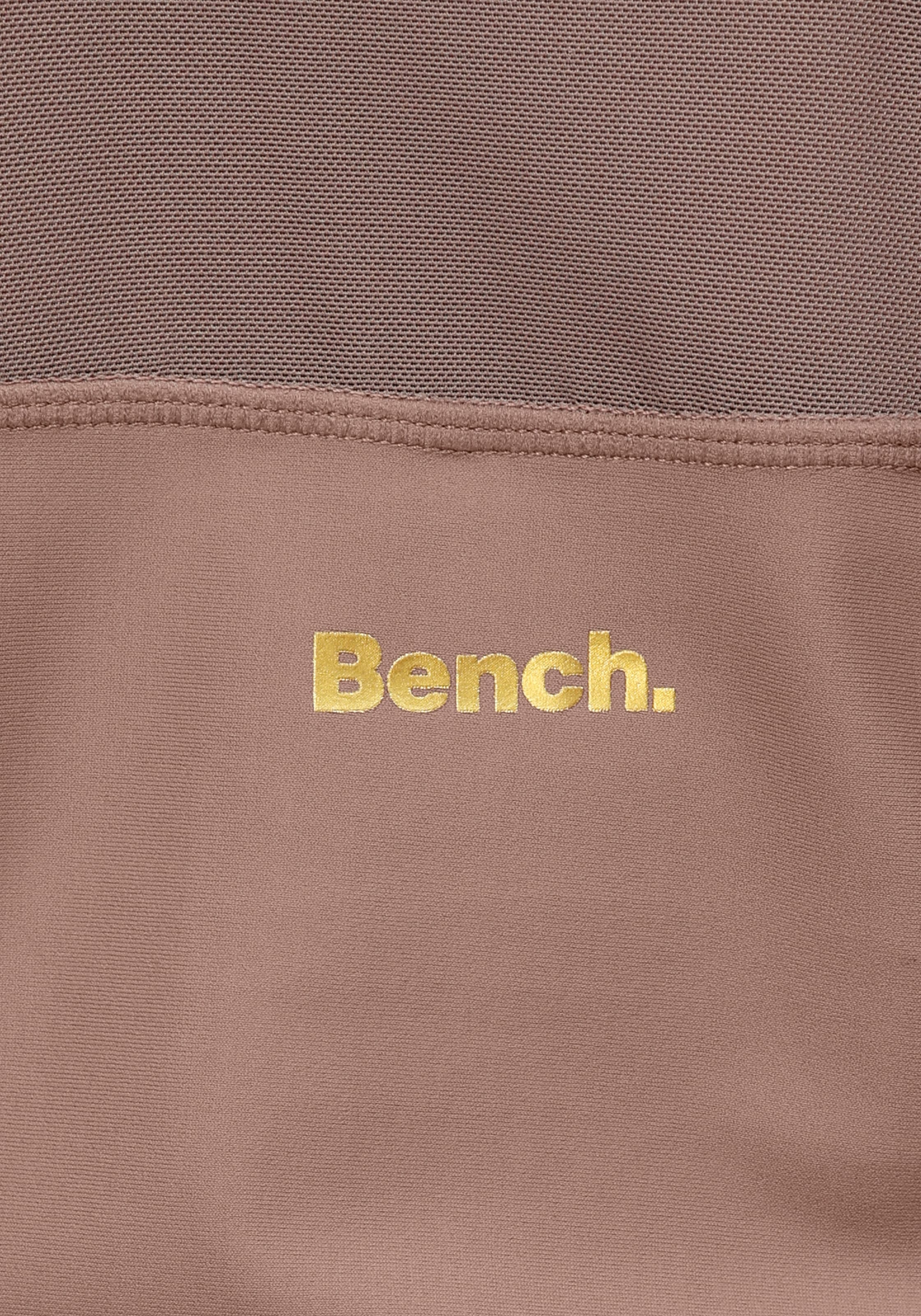 Mesh-Einsatz Funktionsshirt, mit bei ♕ Bench.
