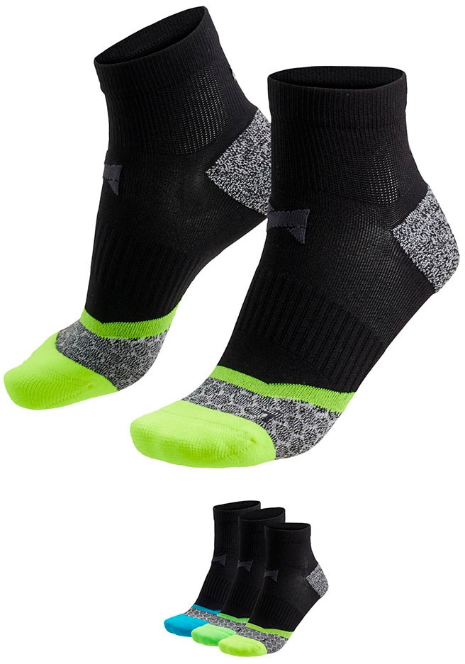 XTREME sockswear Funktionssocken, (3er Pack), Premium Sneaker Running/Fitness/Sport Socken/Funktionssocken.