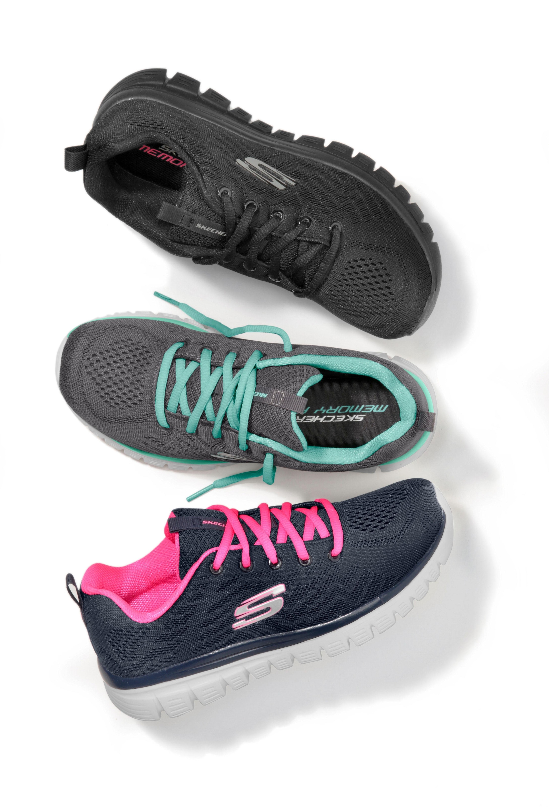 Memory Get Foam mit bei Connected«, - »Graceful durch Sneaker ♕ Skechers Dämpfung