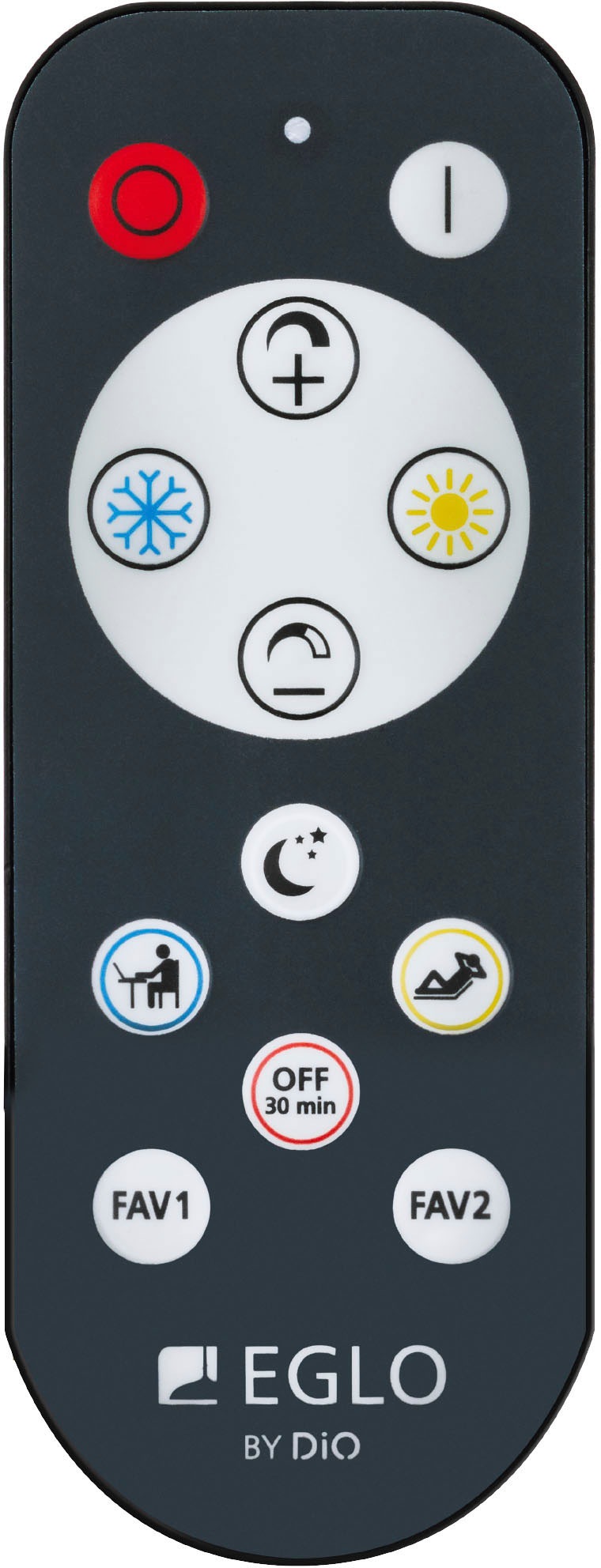 EGLO Deckenleuchte »SIBERIA«, Leuchtmittel LED-Modul | LED fest integriert, Deckenleuchte in schwarz aus Stahl - 34W - warmweiß - kaltweiß