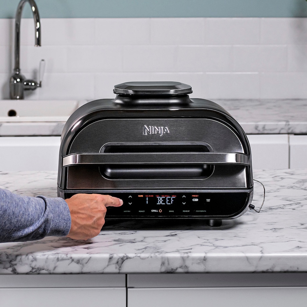 NINJA Heißluftfritteuse »und Grill Foodi MAX AG551EU«, 2460 W