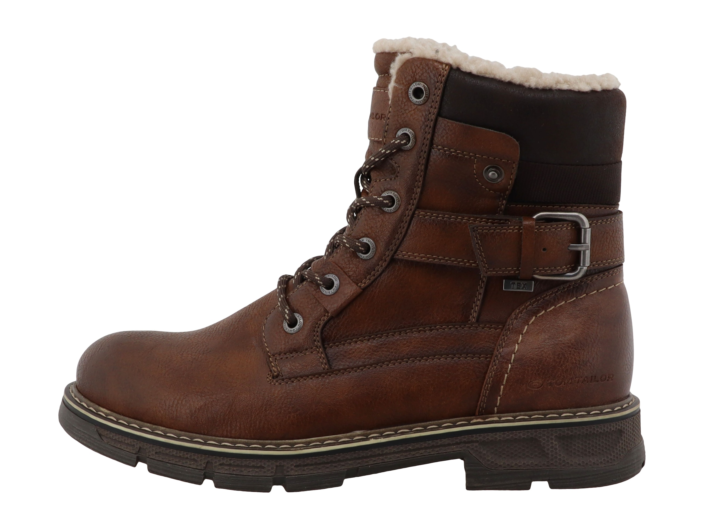 TOM TAILOR Winterboots  Schnürboots mit wasserabweisender TEX-Ausstattung