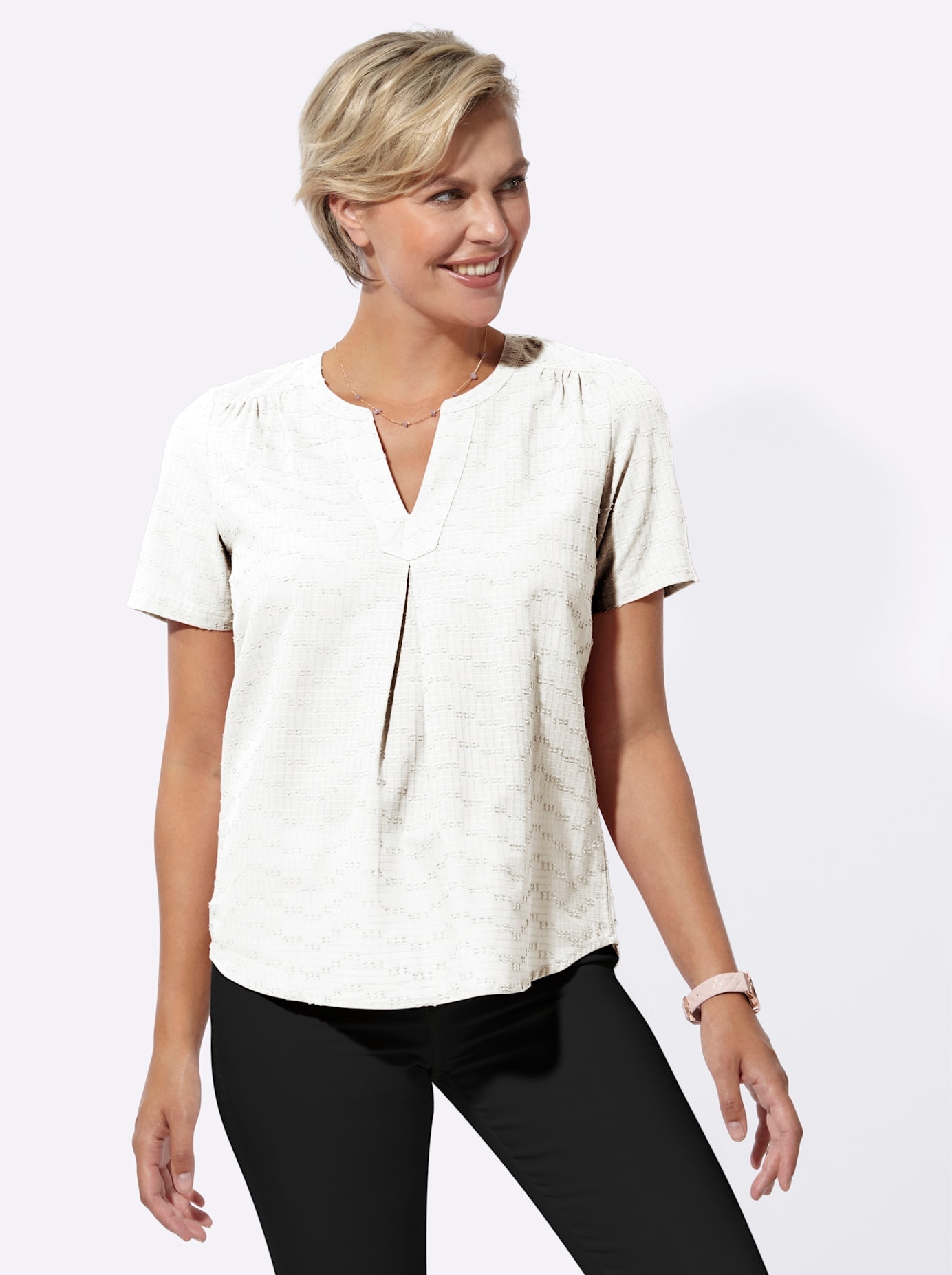 Classic Basics Schlupfbluse