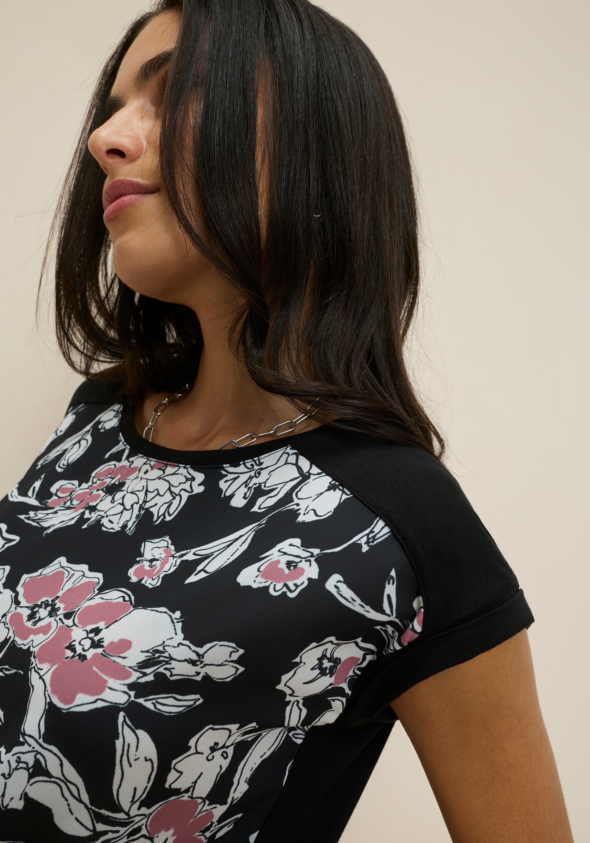 Tamaris Shirtbluse in lockerer Form mit Print