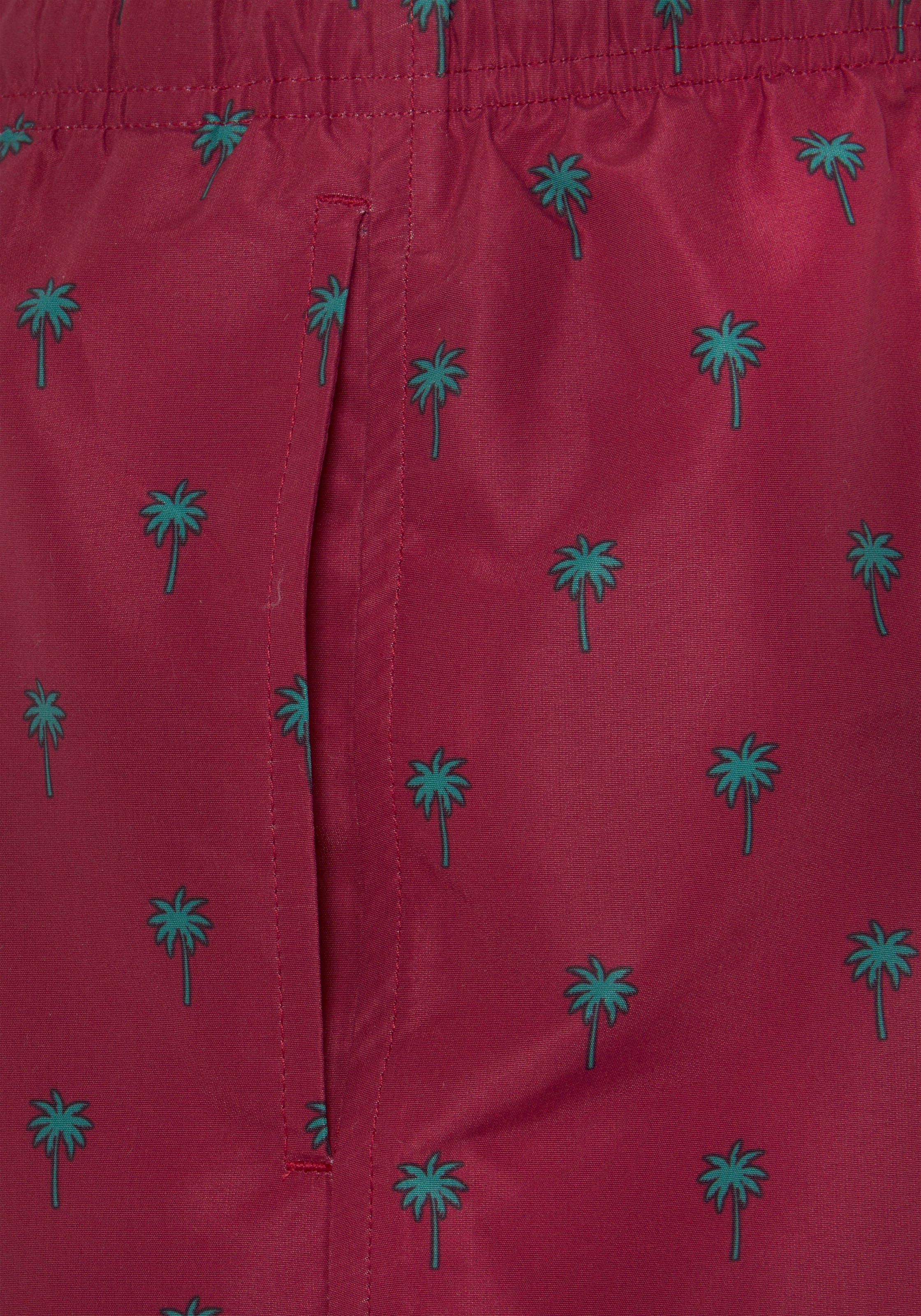 s.Oliver Badeshorts mit Palmen-Design
