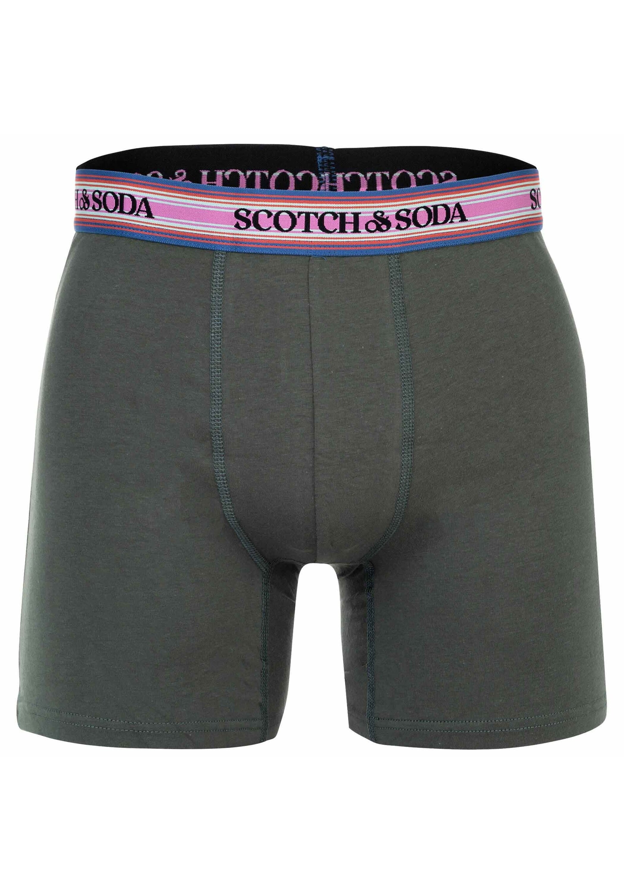 Scotch & Soda Boxershorts »Boxershort Solid Cotton Stretch 3er Pack«