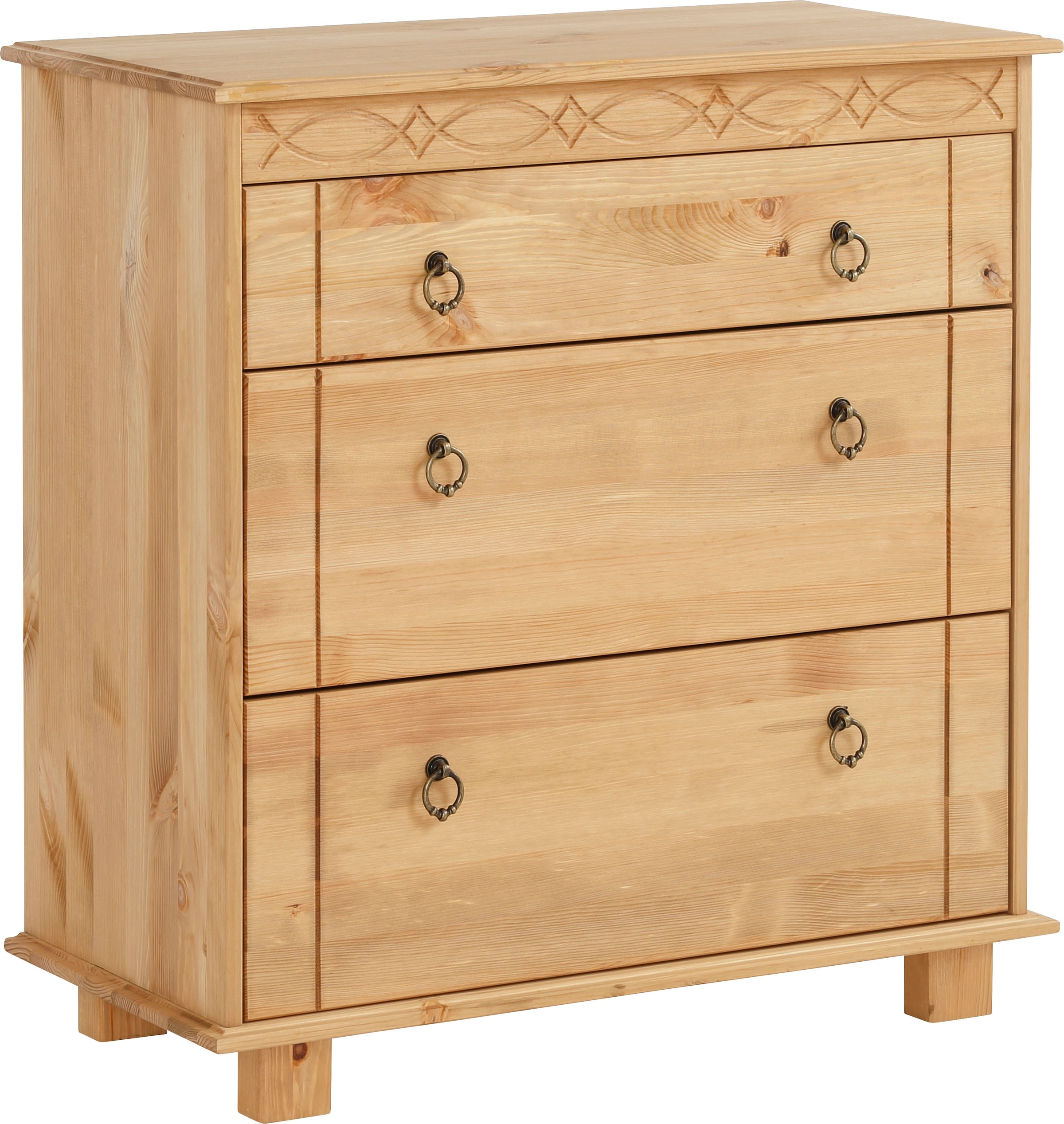 OTTO home Kommode "Indra Sideboard" B/T/H: 74/35/75 cm, 75 cm breit, aus massiver Kiefer, FSC-zertifiziert
