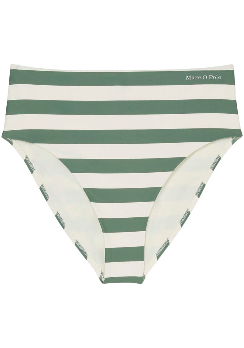 Marc O'Polo Highwaist-Bikini-Hose »Classic Stripes«, mit hohem Taillenbund