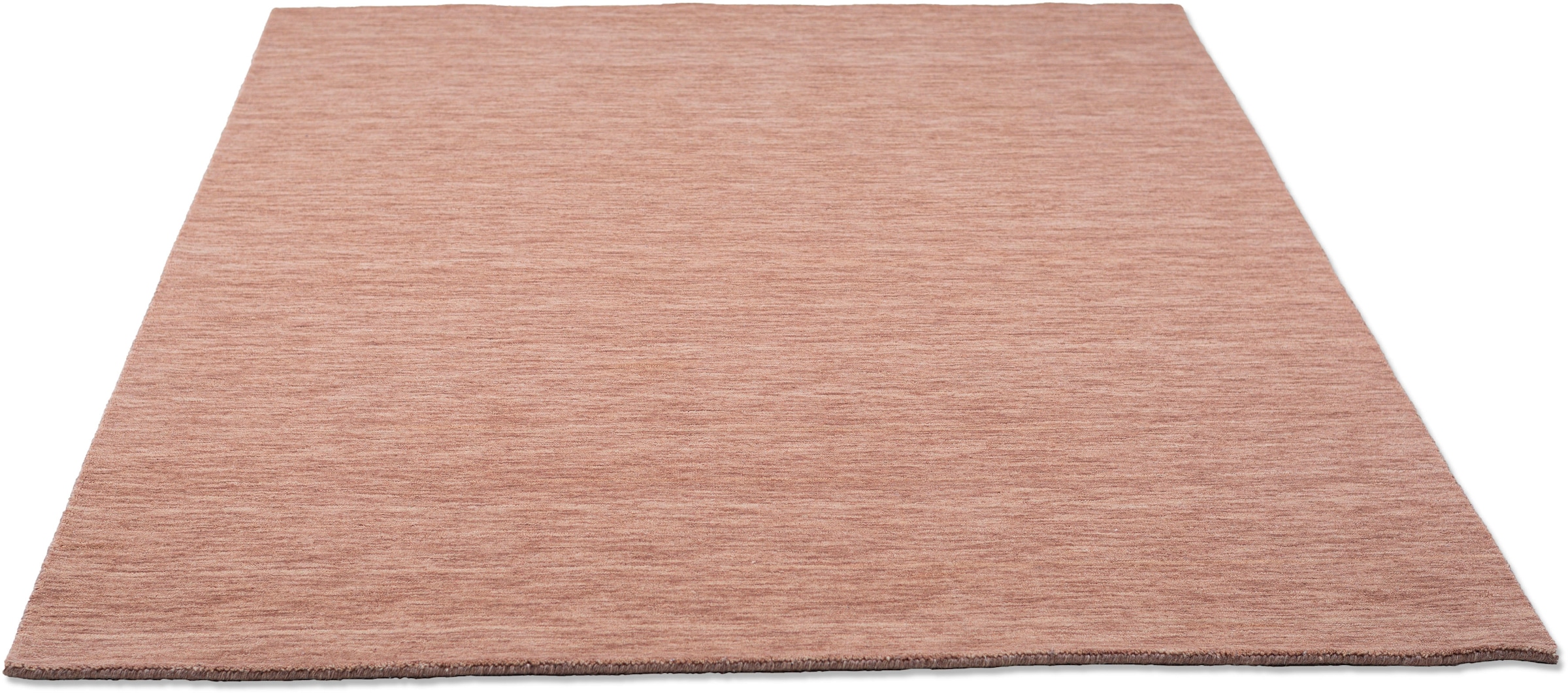 Sansibar Wollteppich »List«, rechteckig, 13 mm Höhe, Kurzflor, Handweb Teppich, meliert, reine Wolle, handgewebt