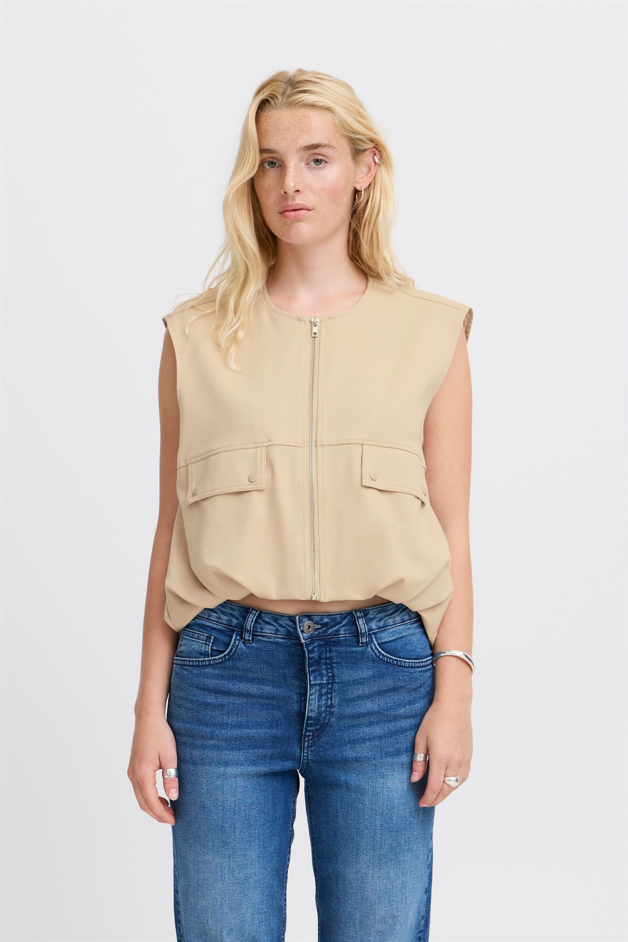 Ichi Kurzweste »Kurzweste IXKATE WAISTCOAT«
