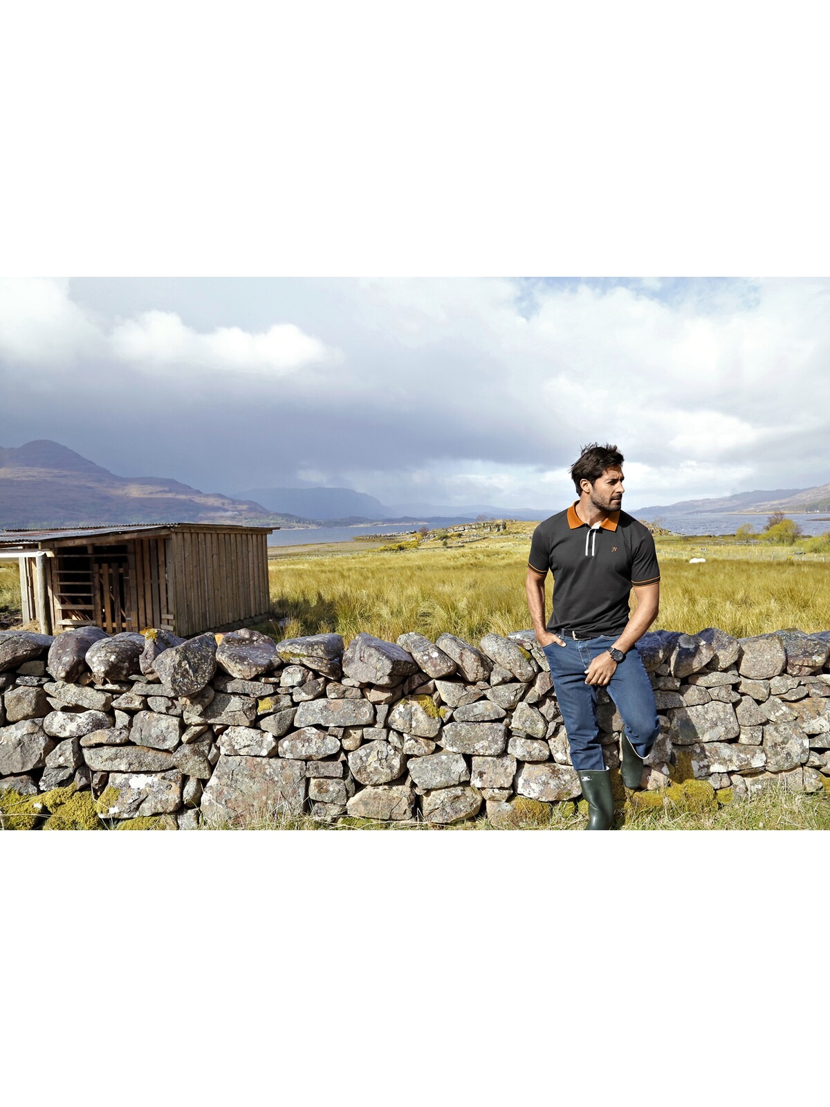 Jan Vanderstorm Poloshirt »Poloshirt ISFRIED«