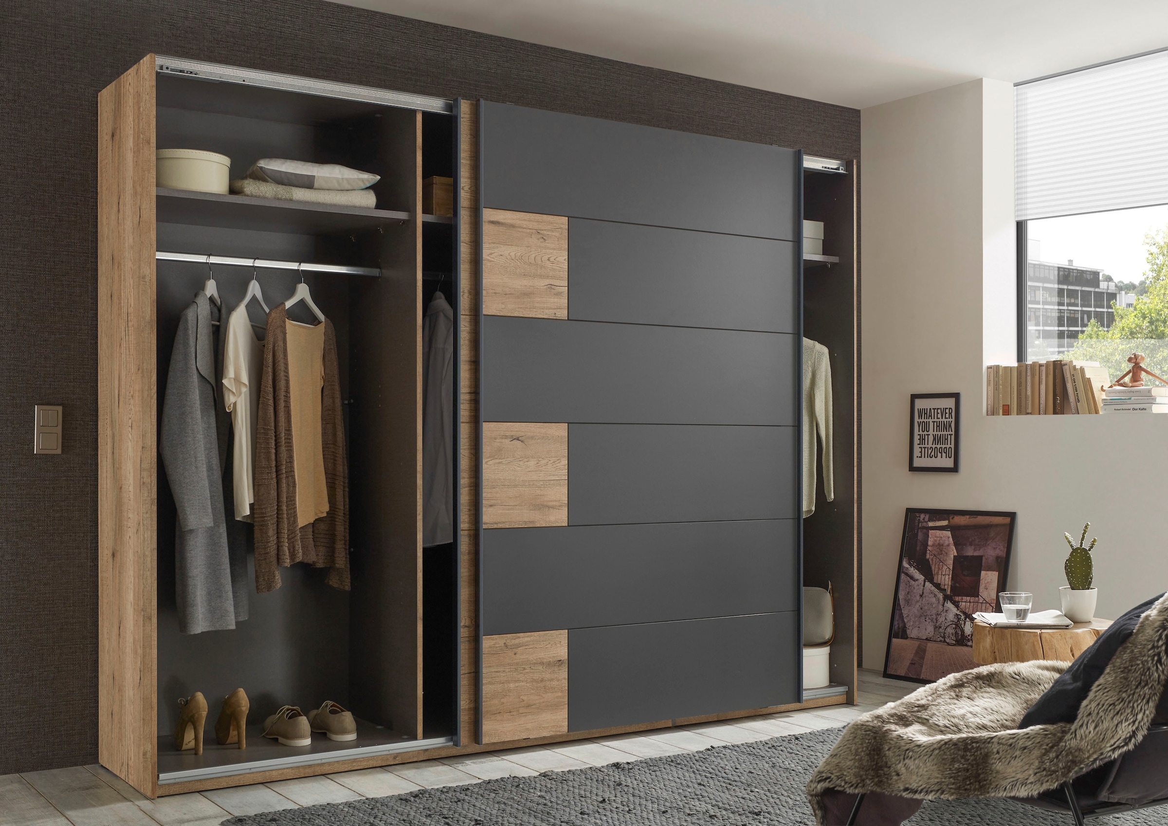 Schlafkontor Schwebetürenschrank »Linea«