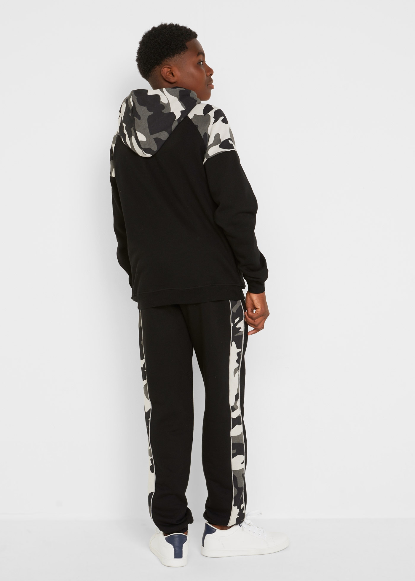 bonprix Langarmshirt & Hose »Sweatshirt & Jogginghose« Set, 2,  Hoodie