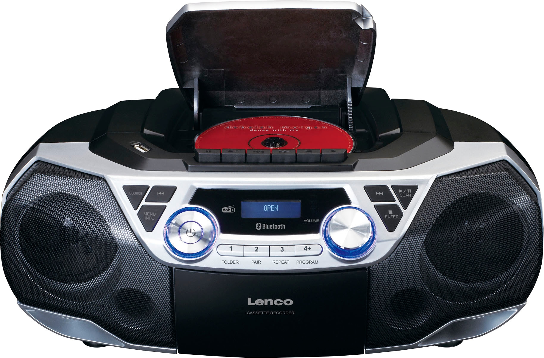 Lenco Boombox »SCD-720SI«, (Digitalradio (DAB+)