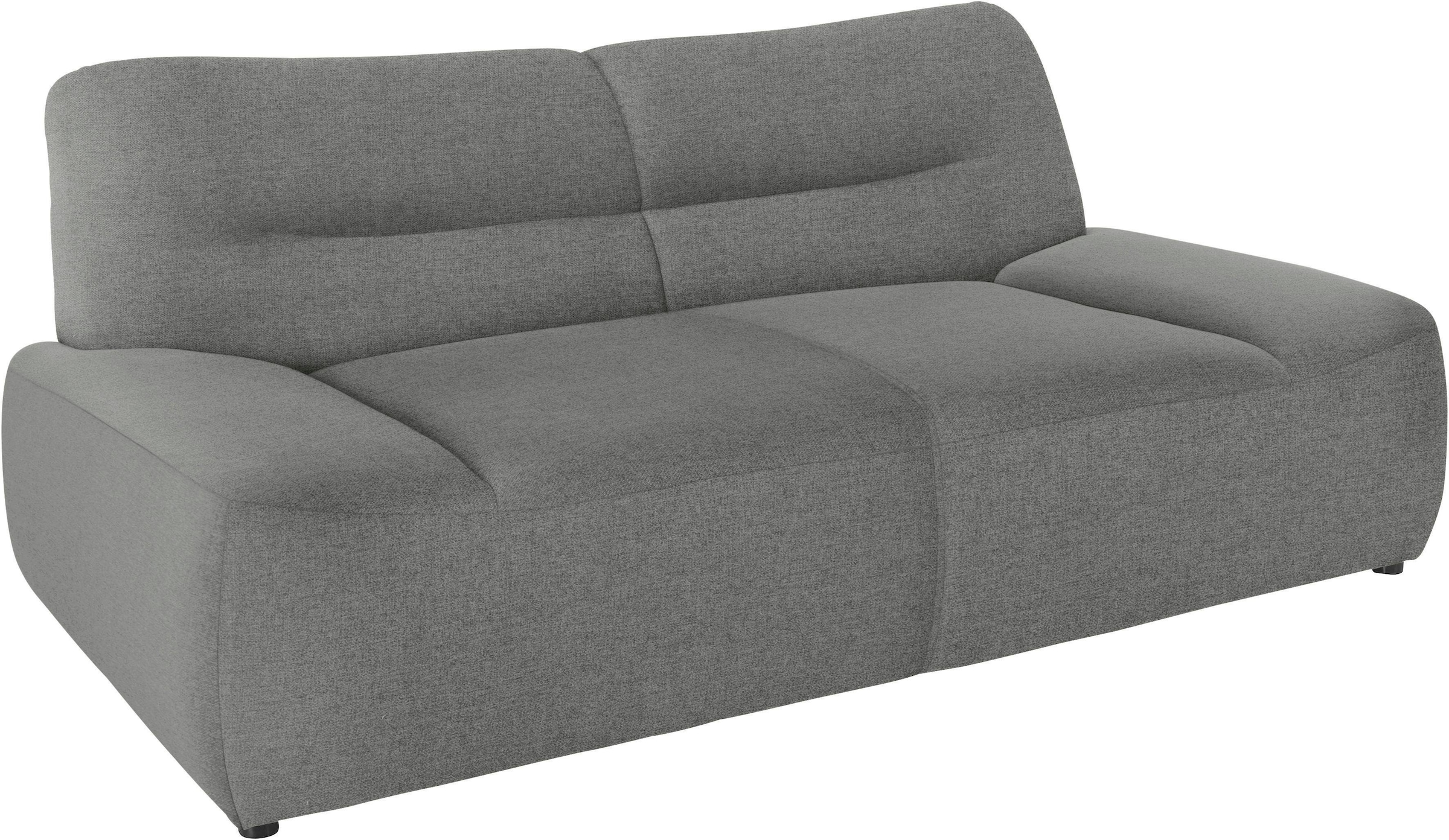 DOMO collection 2-Sitzer »Cesena modernes Sofa mit flachen Armlehnen, komfortabel«, fester Sitzkomfort, frei im Raum stellbar