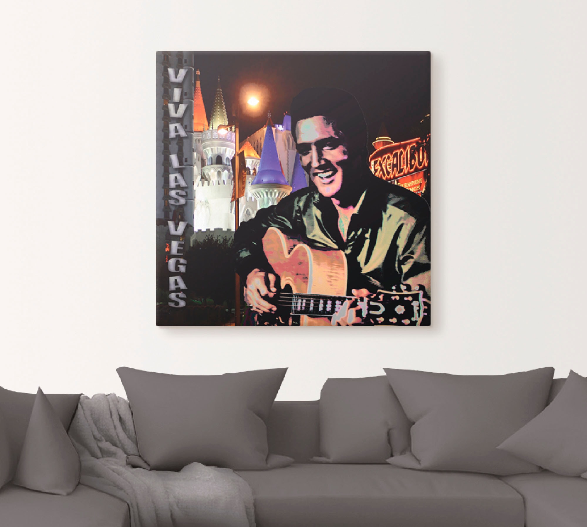 Artland Wandbild »Legends - Elvis II«, (1 St.), als Alubild, Leinwandbild, Wandaufkleber oder Poster in versch. Größen