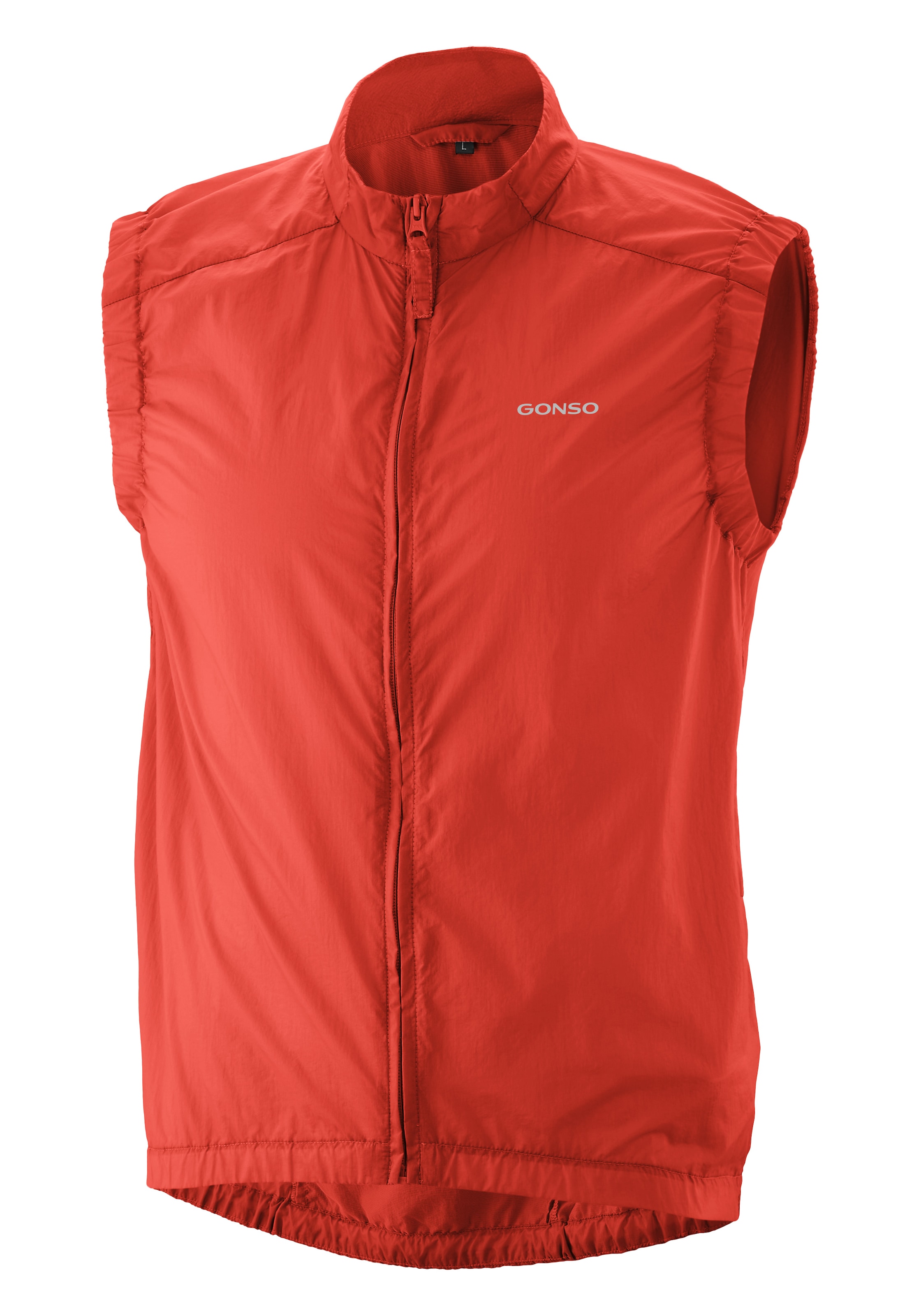 Gonso Funktionsweste »Adventure Vest Wind M« Herren Weste, leichte und winddichte Fahrradweste mit Rückentasche