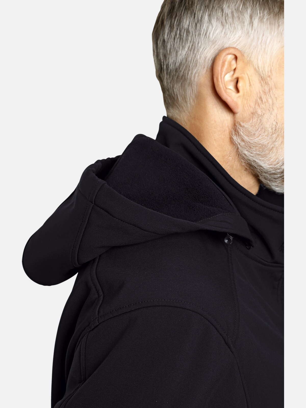 Jan Vanderstorm Softshelljacke »Softshelljacke MENNE«, (1 St.), mit abnehmbarer Kapuze