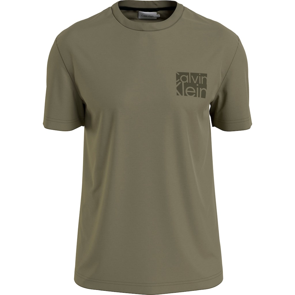 Calvin Klein Big&Tall T-Shirt mit Logoschriftzug auf der Brust Calvin Klein Big&Tall T-Shirt mit Logoschriftzug auf der Brust