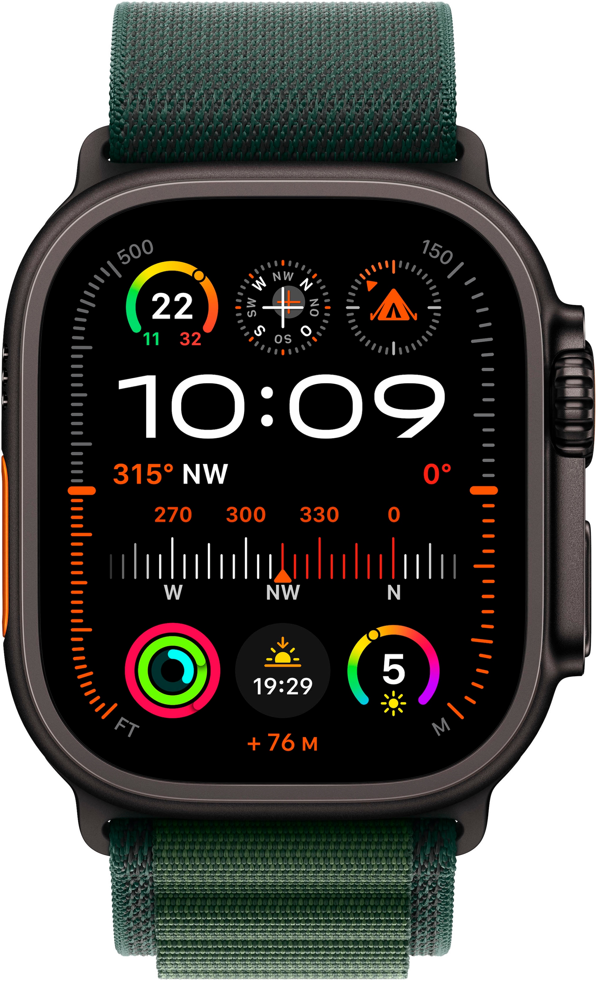 Apple Smartwatch »Watch Ultra 2 (2024) GPS + Cellular«, (4,9 cm), Watch OS, 64 GB