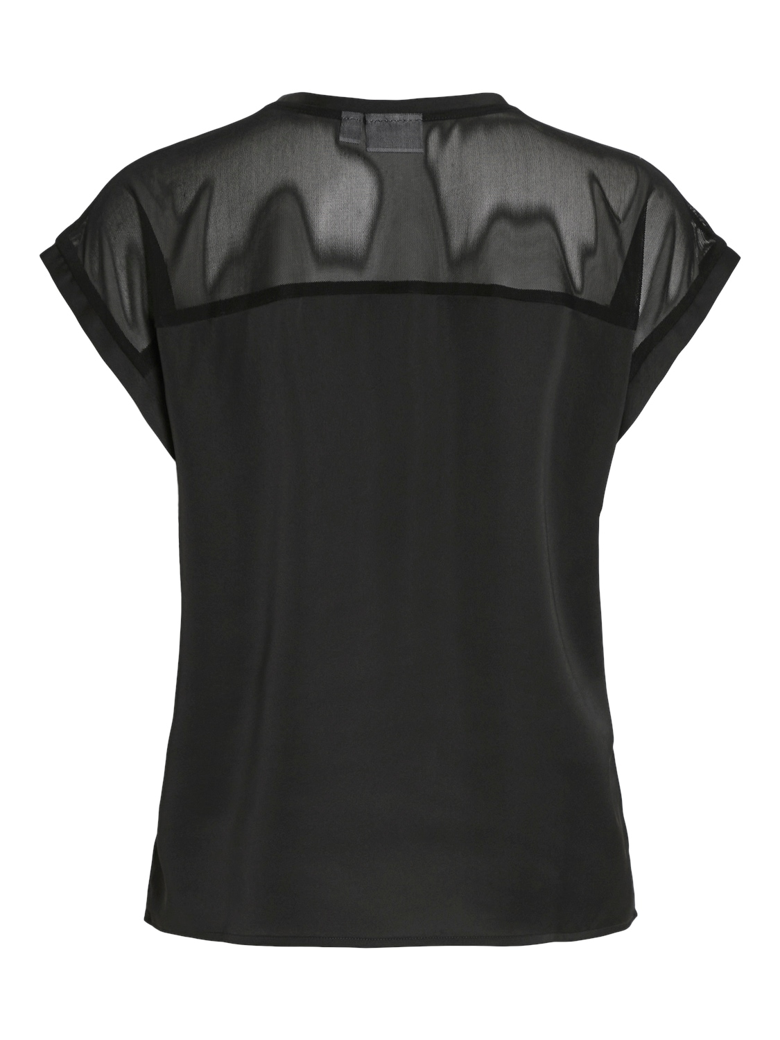 Vila Kurzarmshirt »VIELLETTE O-NECK S/S MESH TOP - NOOS«