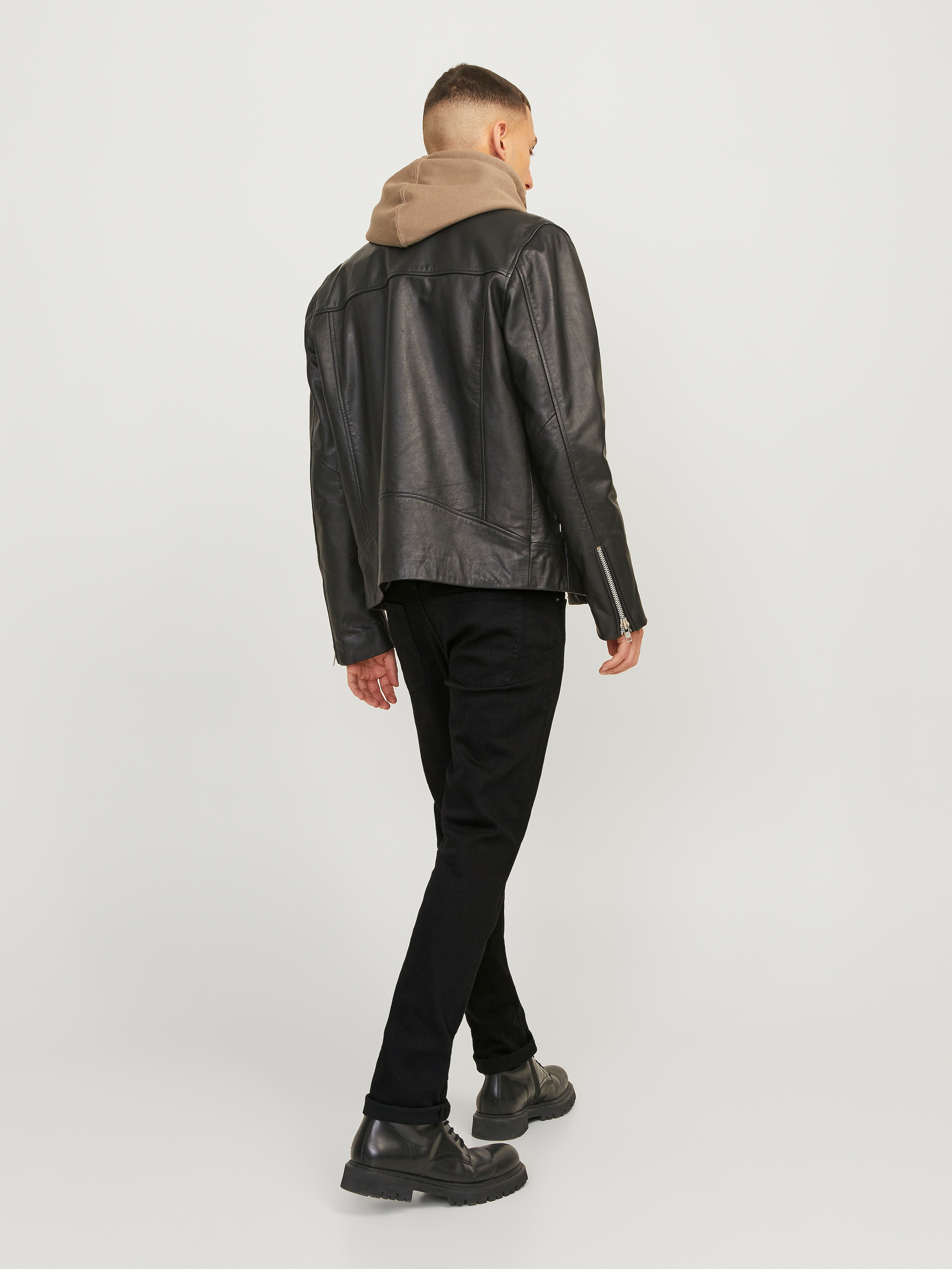 Jack & Jones »JJIGLENN  Slim-Fit mit Stretch und praktischer 5-Pocket-Form« mit Abriebeffekten