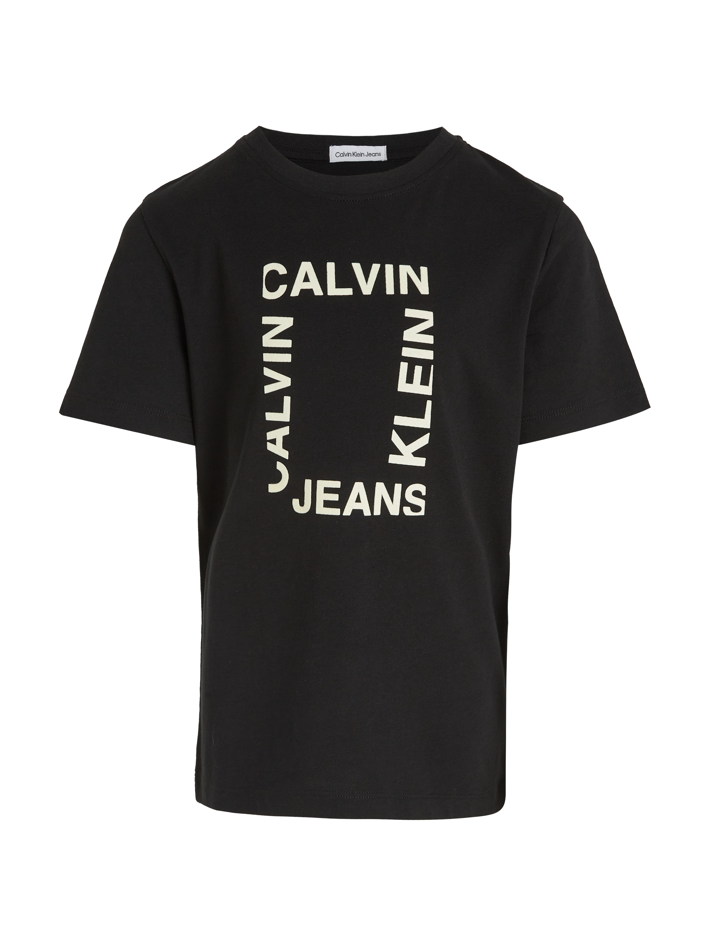 Calvin Klein Jeans T-Shirt »MAXI HERO FLOCK LOGO T-SHIRT«, für Kinder bis 16 Jahre