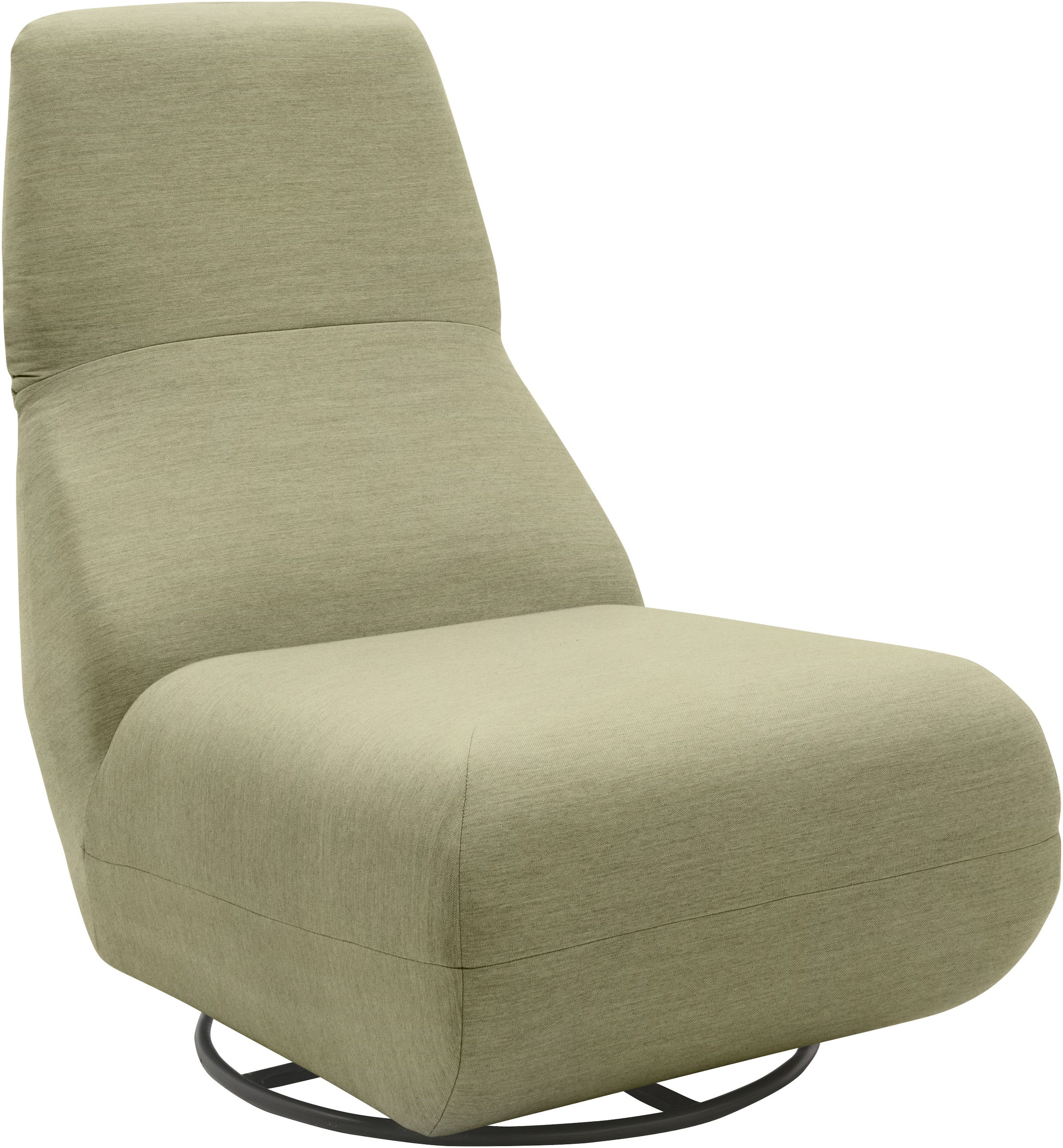 DOMO collection Sessel »Sonner, wahlweise mit Swivelfunktion«, Um 360 Grad drehbar, Rücken aufstellbar, Drehsessel