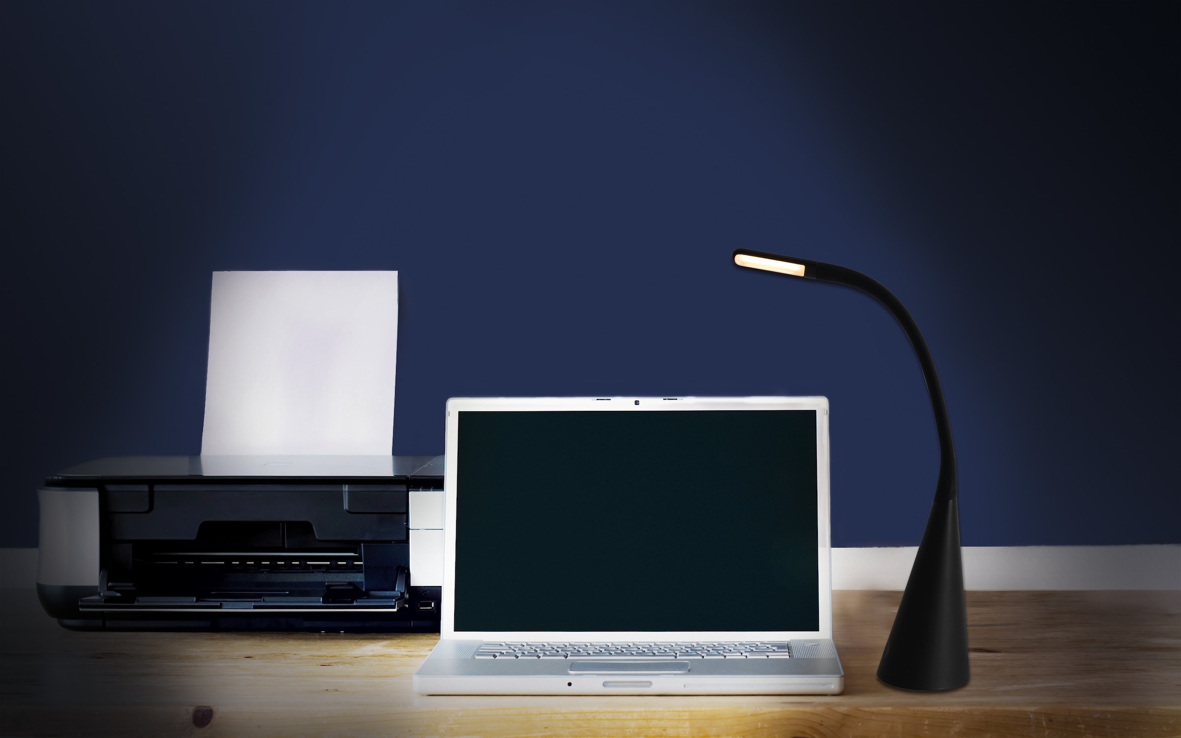 näve LED Schreibtischleuchte »Alf«, Leuchtmittel LED-Board | LED fest integriert, 3-Stufen dimmbar, Touch, USB Stecker