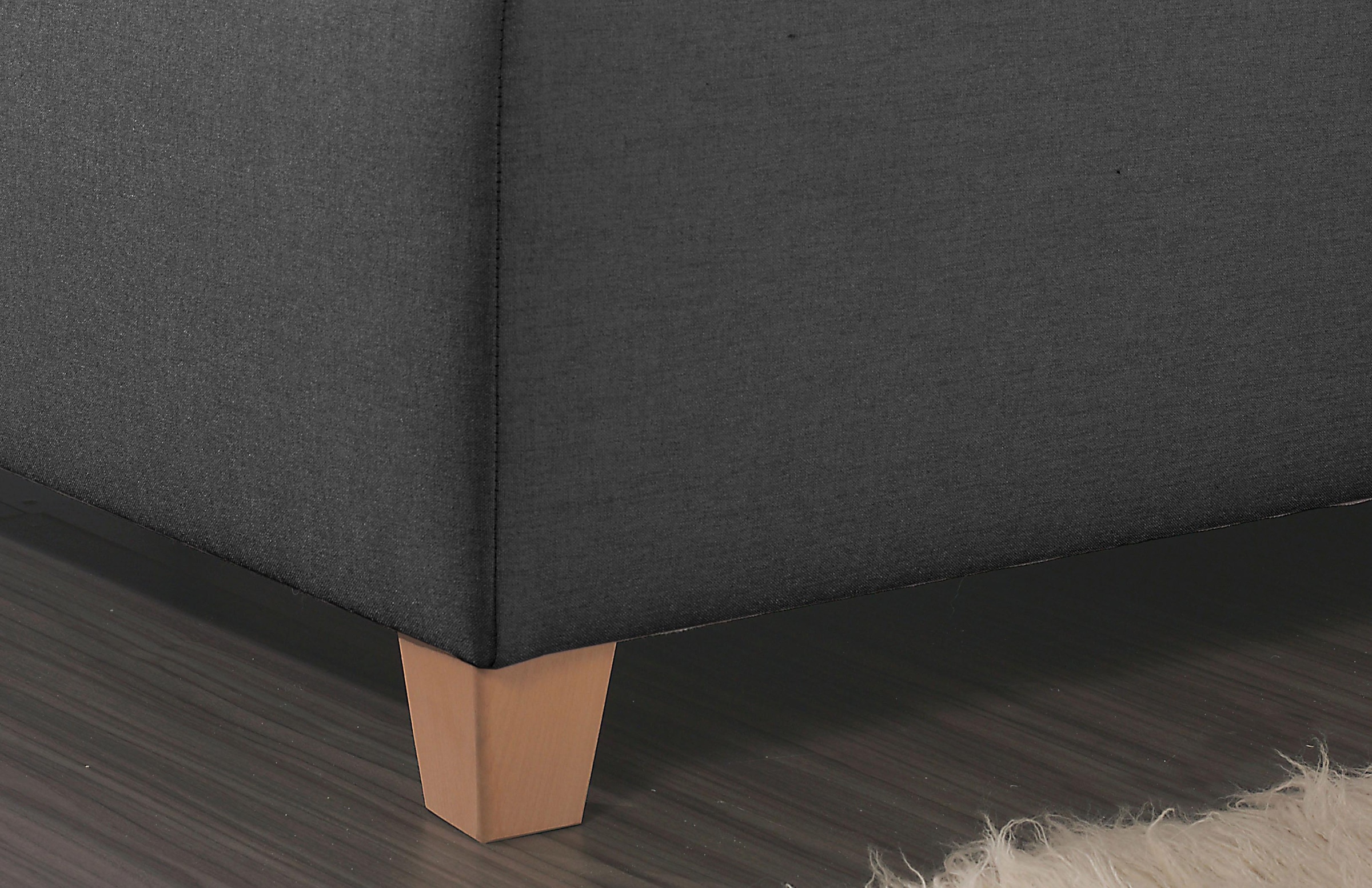 Maintal Polsterbett »Mison« mit oder ohne Matratze Bonell-, Kaltschaum-, Taschenfederkern Matratze