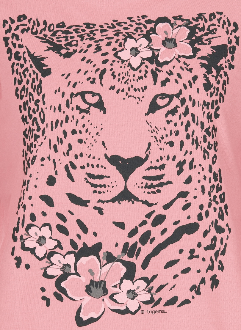 Trigema Hoodie »TRIGEMA Homewear Set mit bei Leoparden-Print«