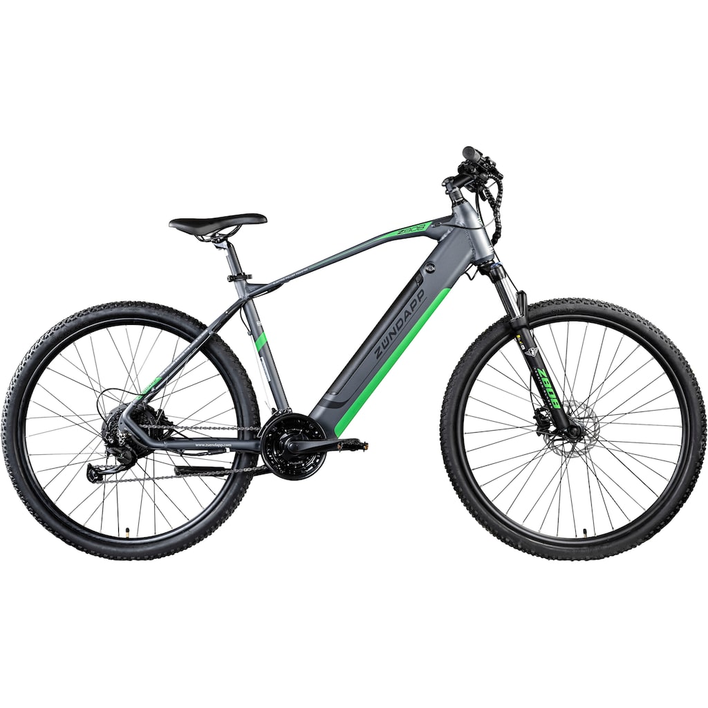 Zündapp E-Bike »Z808«, 24 Gang, Heckmotor 250 W