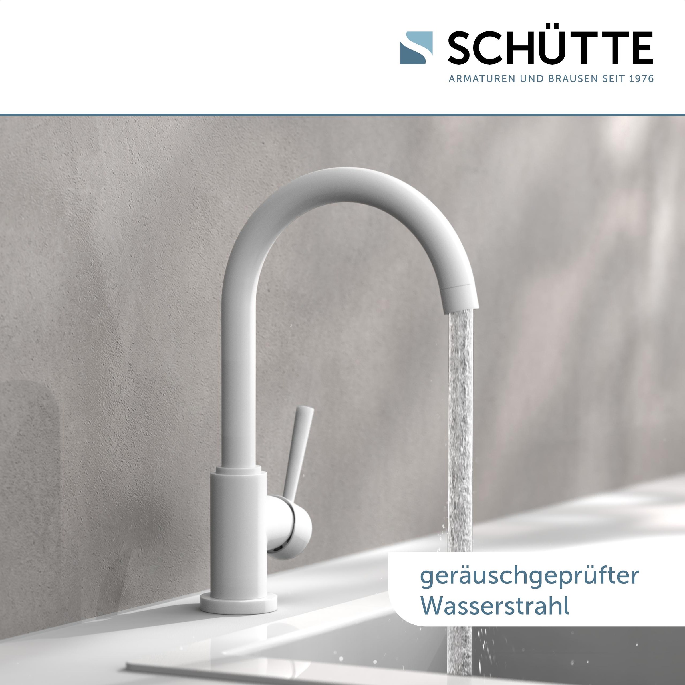 Schütte Spültischarmatur »CORNWALL« praktische Cold-Start-Funktion zum Energiesparen, 360° schwenkbar