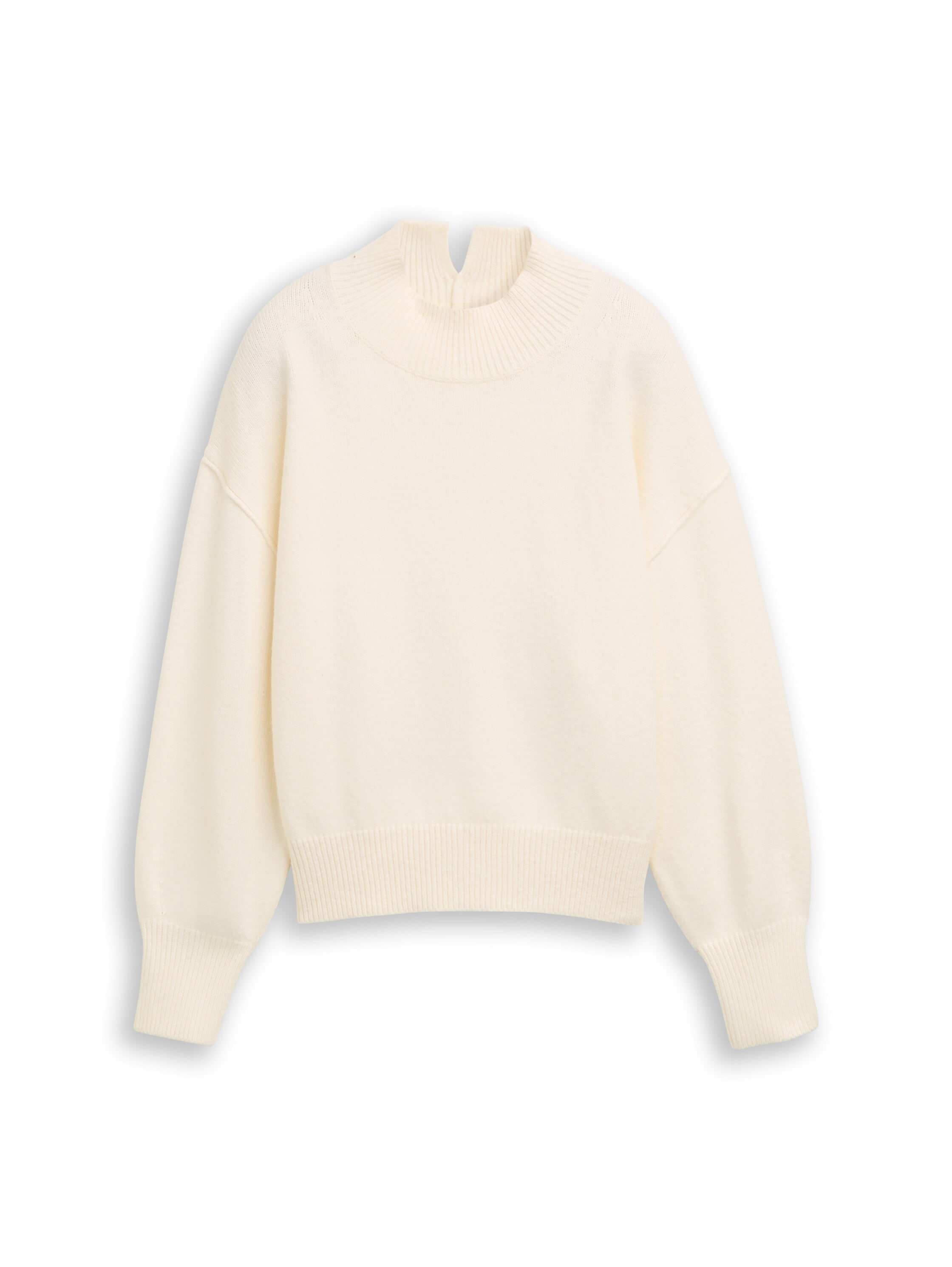 TOM TAILOR Strickpullover mit Rippbündchen