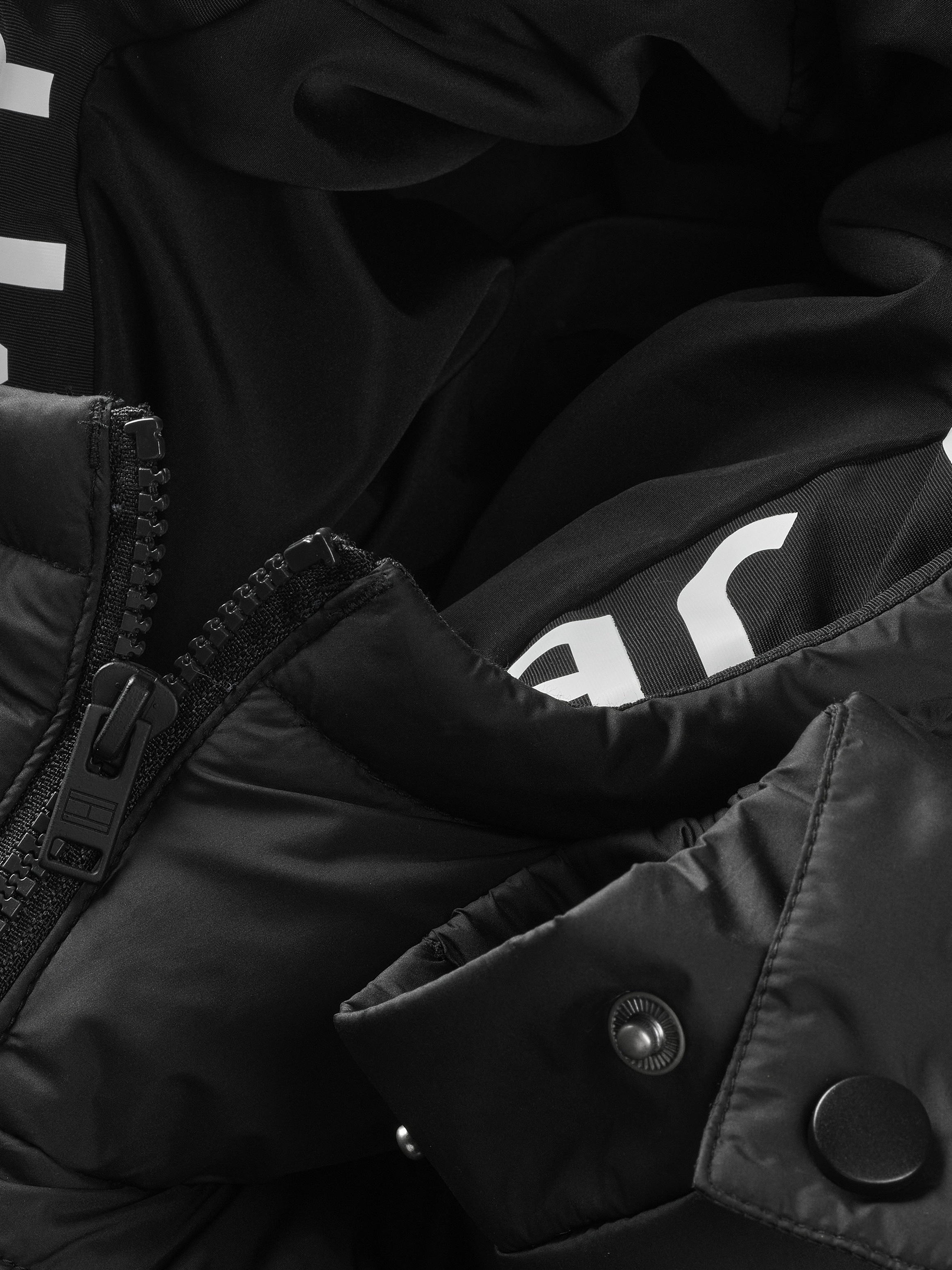 Tommy Jeans Langmantel, mit Logoschriftzug
