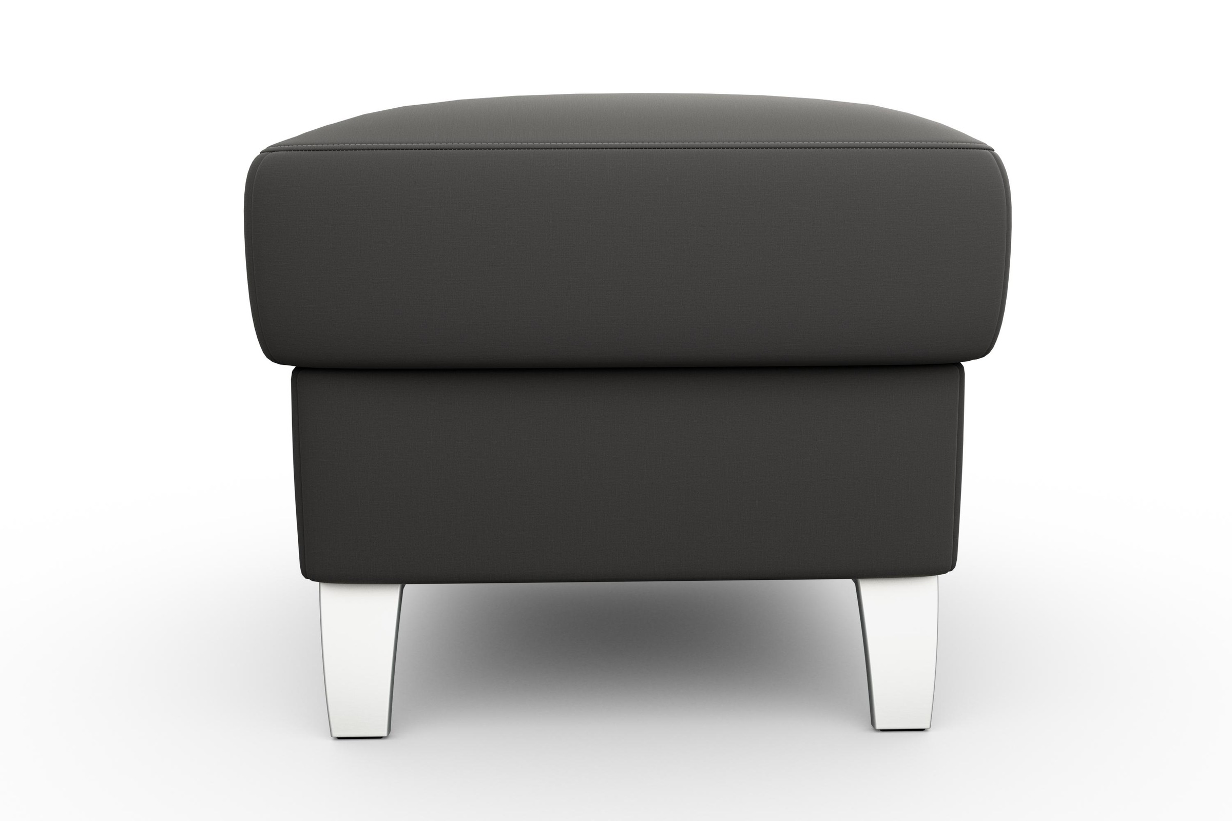 sit&more Hocker »Palmera, B: 58 cm«, mit Stauraum, Federkern