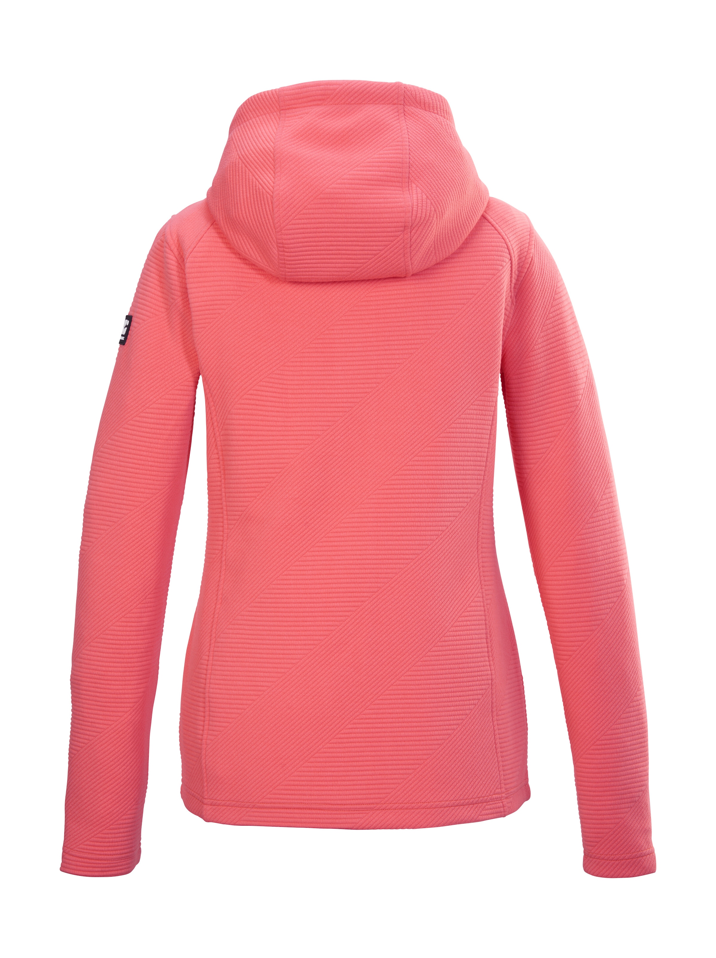 Killtec Strickjacke »KOS 33 WMN FLX JCKT«, Damen Powerstretchjacke mit Kapuze, Taschen, Kinnschutz