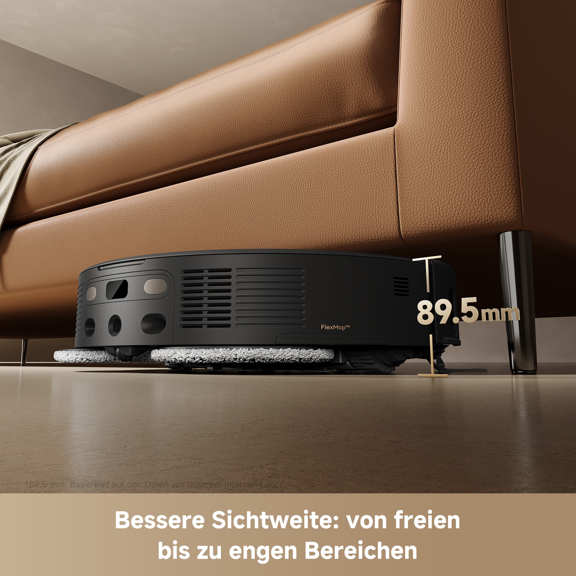 Mova Nass-Trocken-Saugroboter »V50 Ultra Complete, automatische Staubbehälter-u. Staubbeuteltrocknung« Vollautomatische Basisstation, selbstreinigender HEPA-Filter