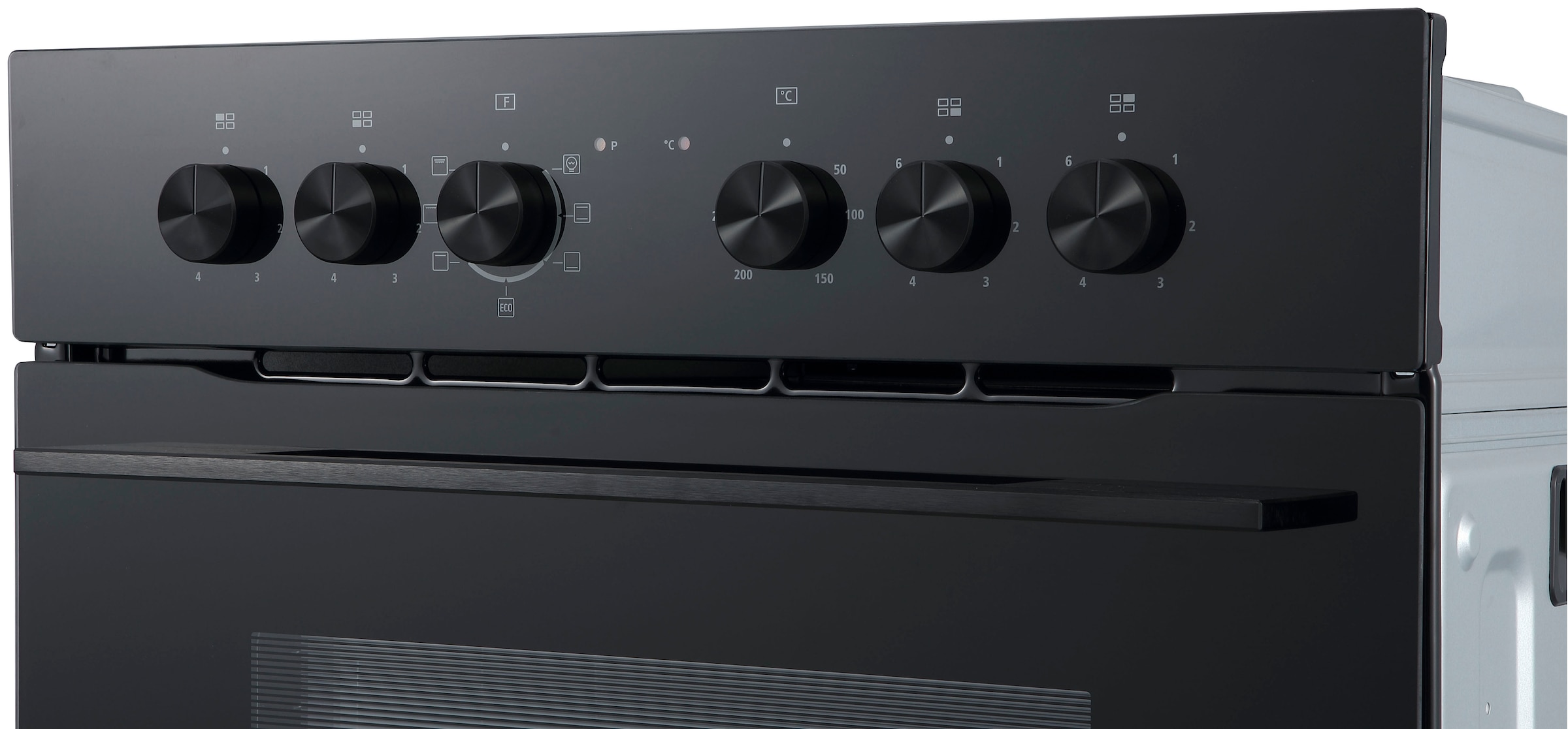 Hanseatic Elektro-Herd-Set »HB75AB+HC46CB« Dampfreinigungsfunktion erleichtert dir die Reinigung des Backofens