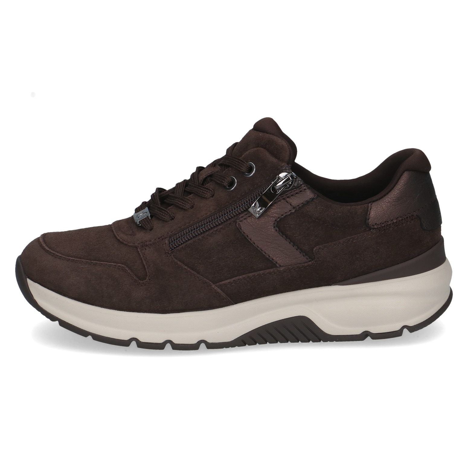 Caprice Keilsneaker  Freizeitschuh, Halbschuh, Schnürer mit Glitzerdetails