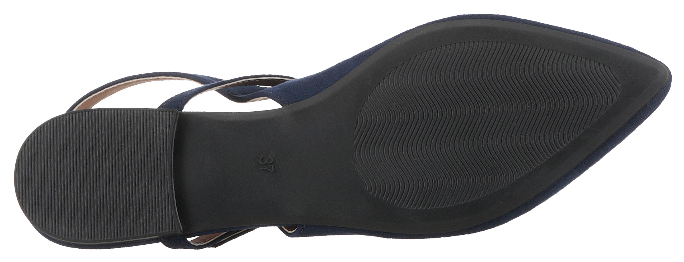 Aniston SHOES Slingpumps, Flat, Sommerschuh, Riemchensandale - neue KOLLEKTION