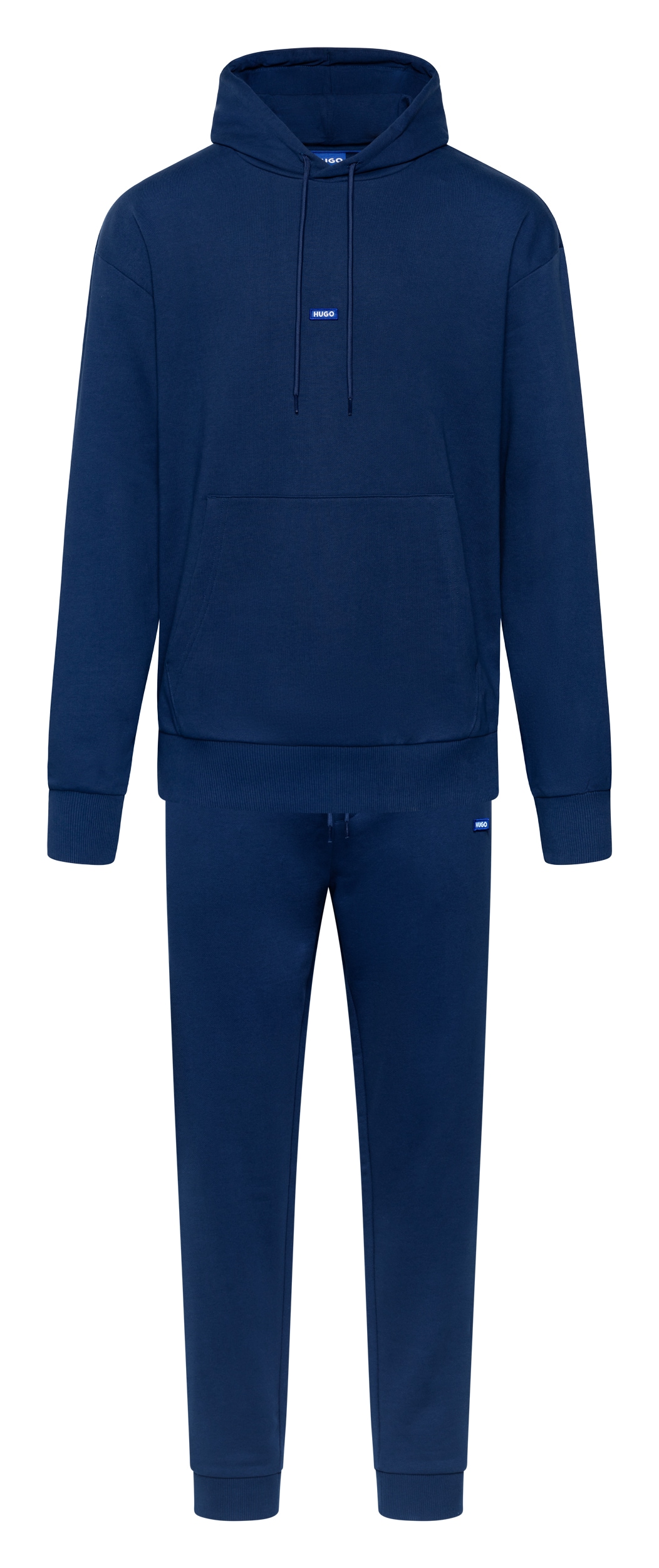 HUGO Sweatanzug »Nalonso« 2, 2 Regular Fit, Reine Baumwolle, HUGO-Label