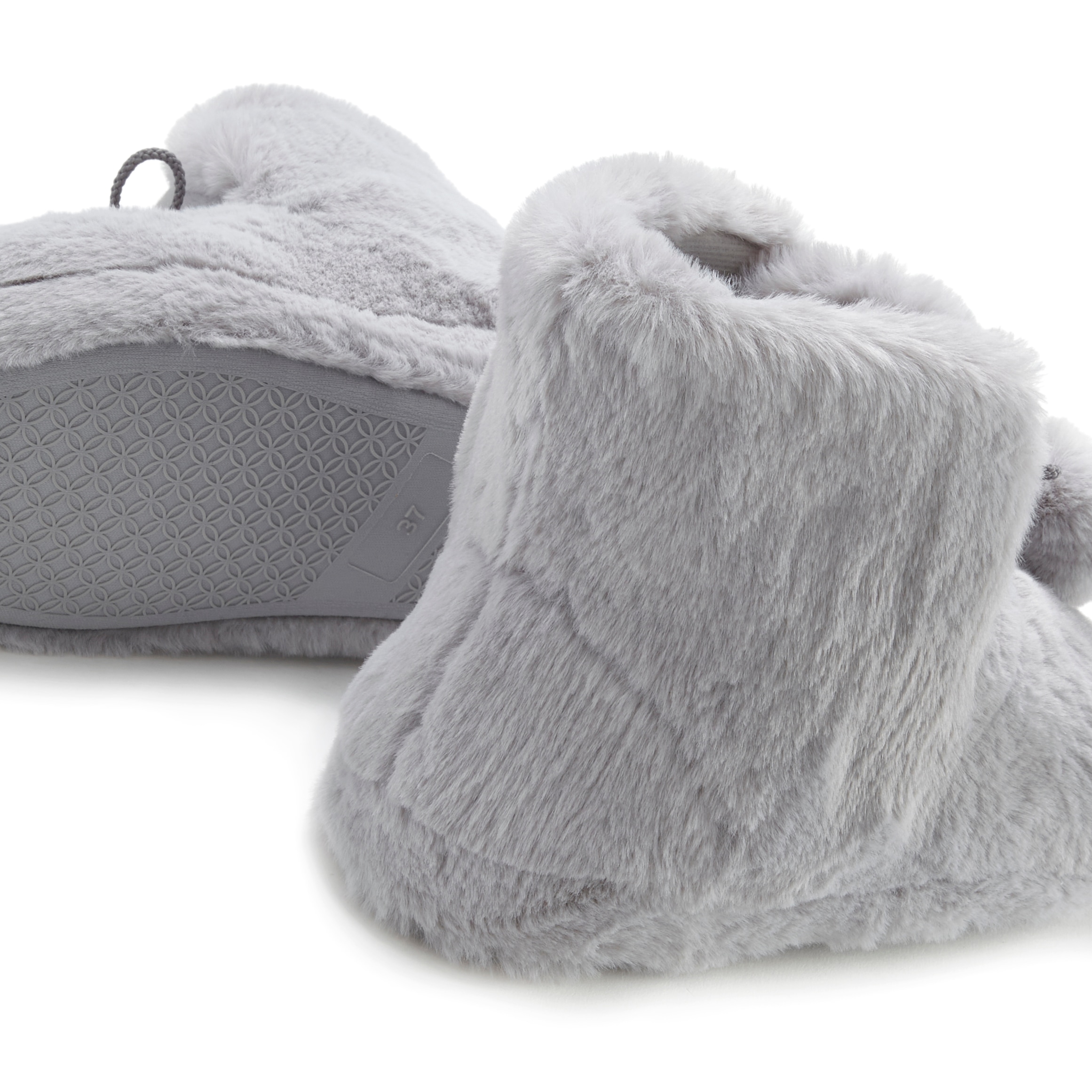 Vivance Hausschuh, Pantolette, Pantoffel, Boots mit kuscheligem Fellimitat VEGAN
