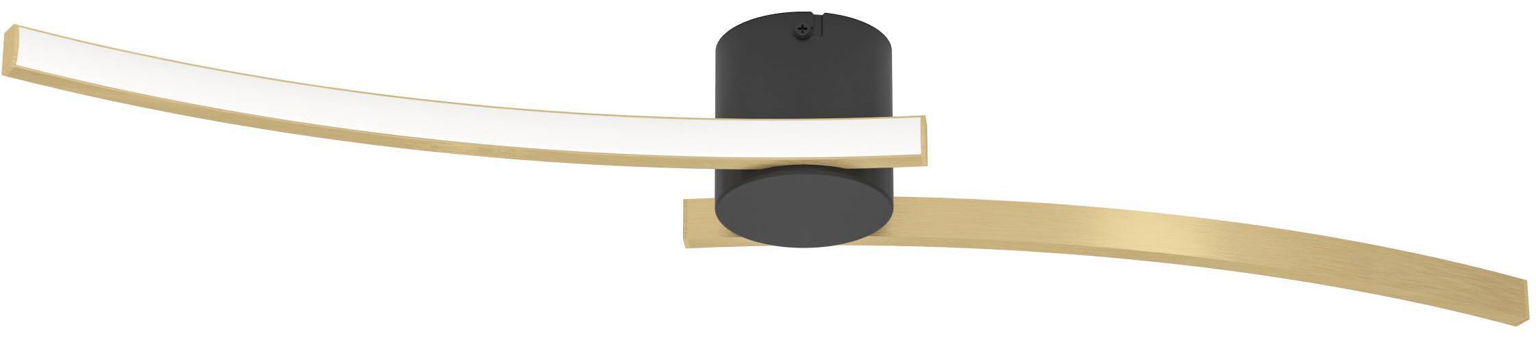 Aieta Gold LED Flush Ceiling Light