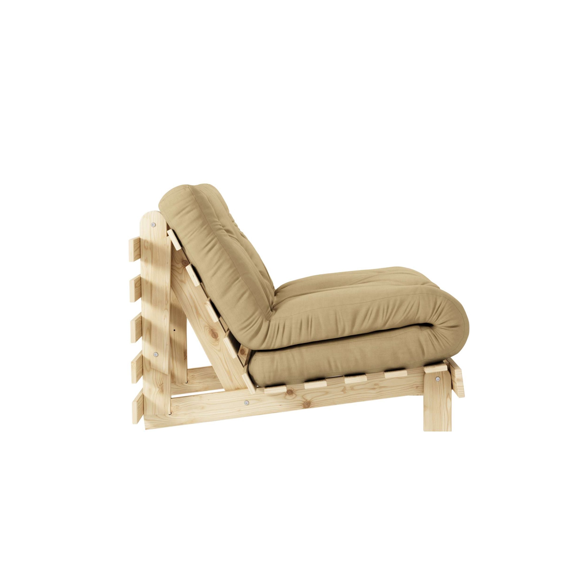 Karup Design Daybett »Roots Schlafsofa, Gästebett, Sofa inkl. Futonmatratze«, Liegefläche 90/140/160 x200 cm, FSC® zertifizierte Kiefer